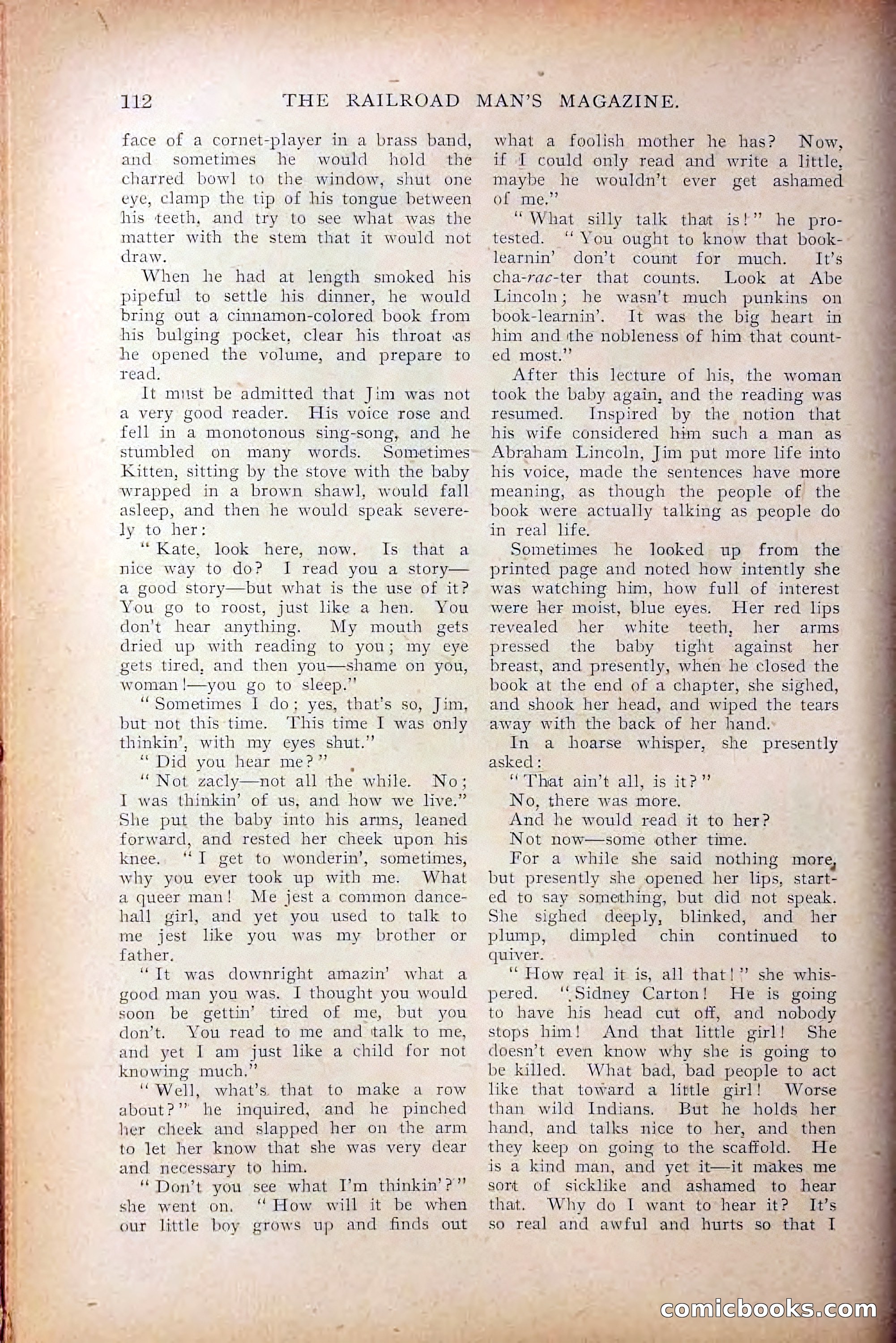 The Railroad Man's Magazine, October 1909 — page 118 of 212