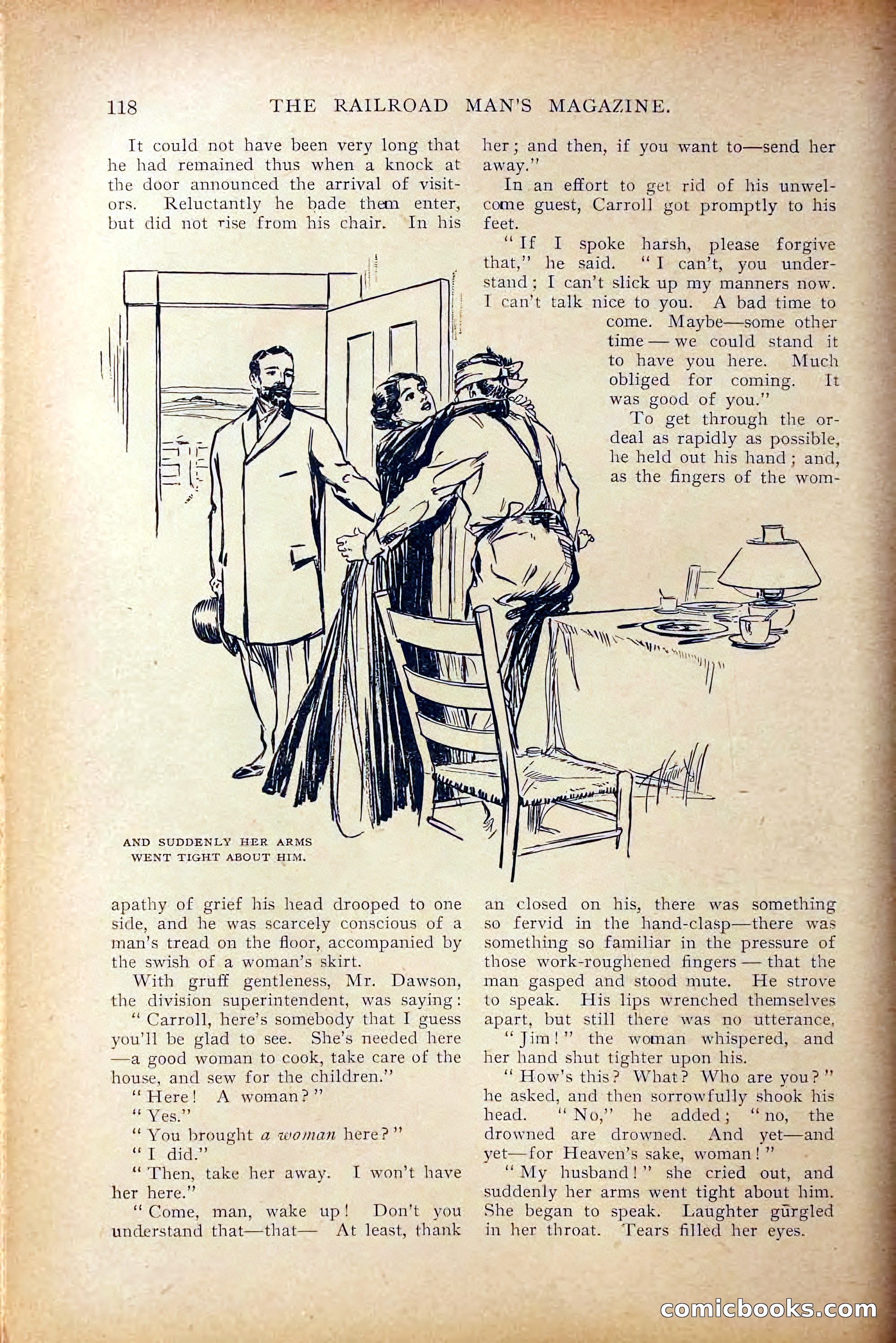 The Railroad Man's Magazine, October 1909 — page 124 of 212