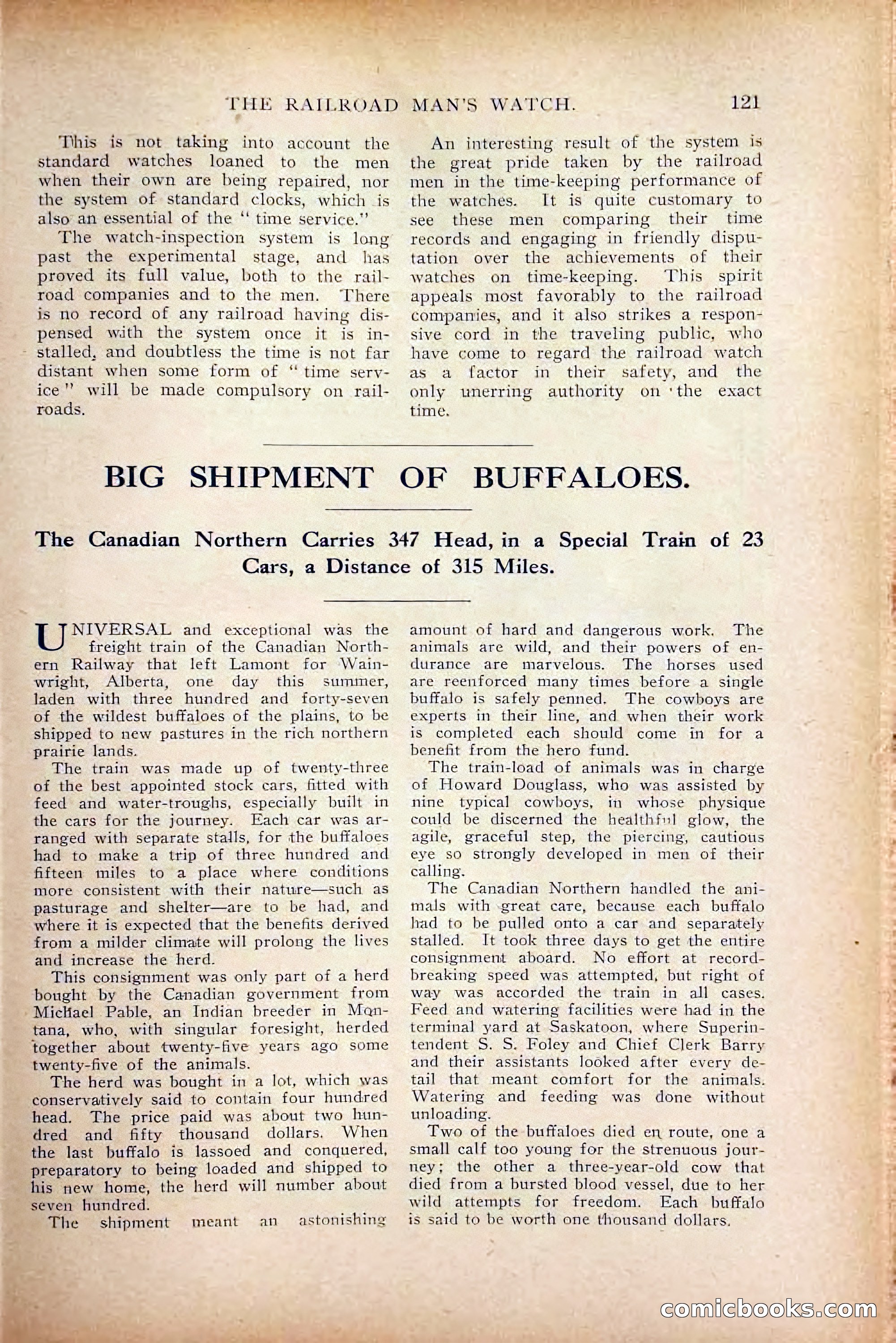 The Railroad Man's Magazine, October 1909 — page 127 of 212