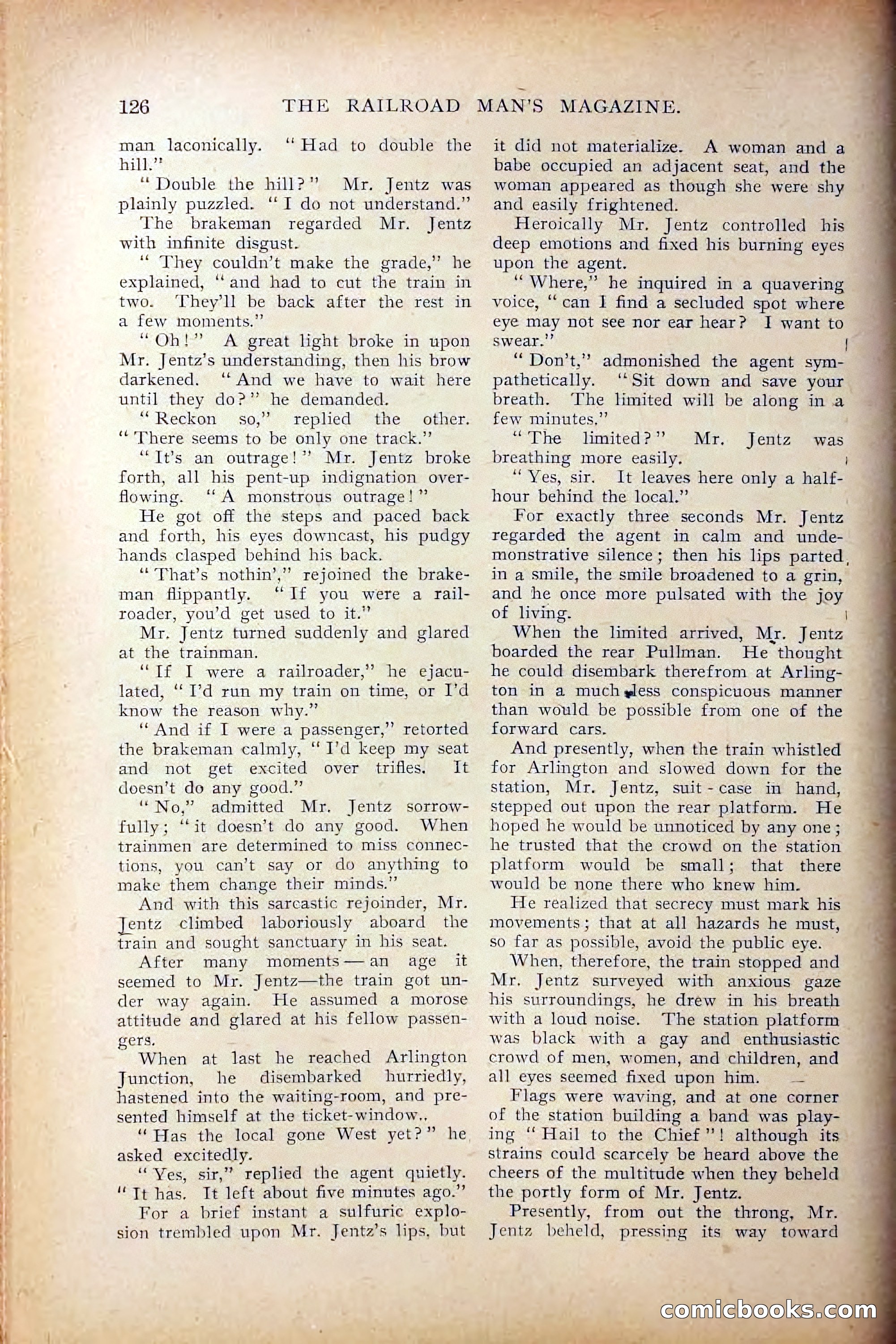 The Railroad Man's Magazine, October 1909 — page 132 of 212