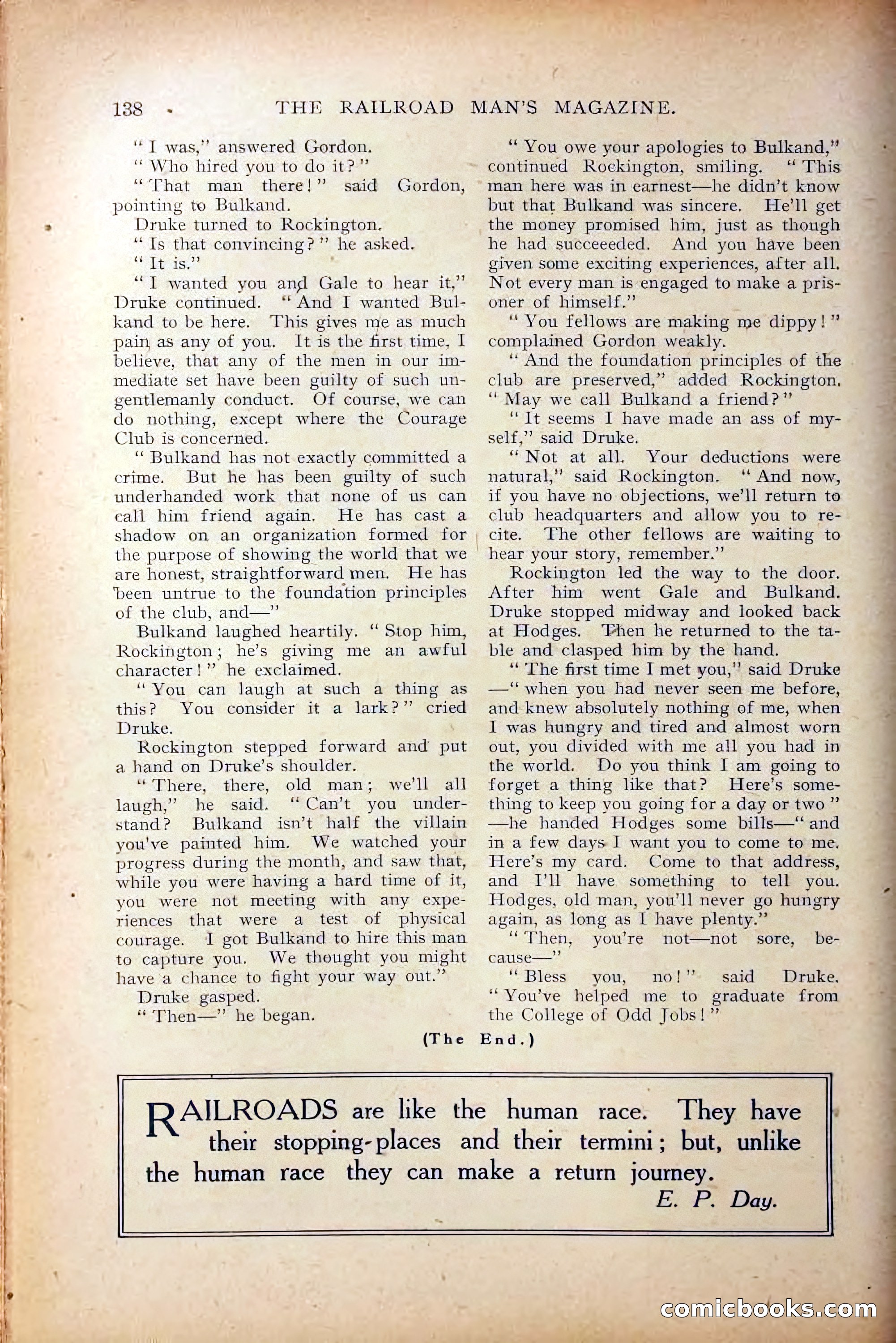 The Railroad Man's Magazine, October 1909 — page 144 of 212