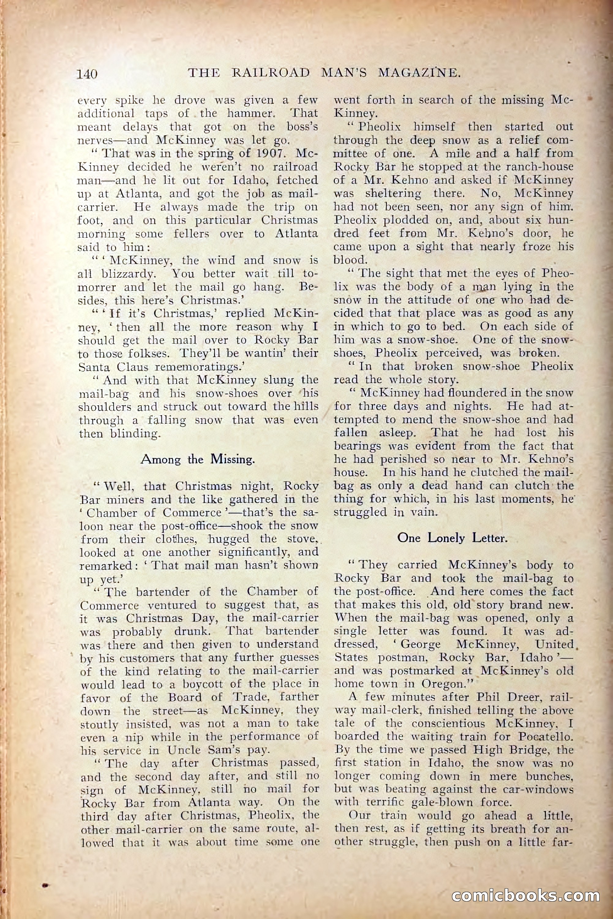 The Railroad Man's Magazine, October 1909 — page 146 of 212