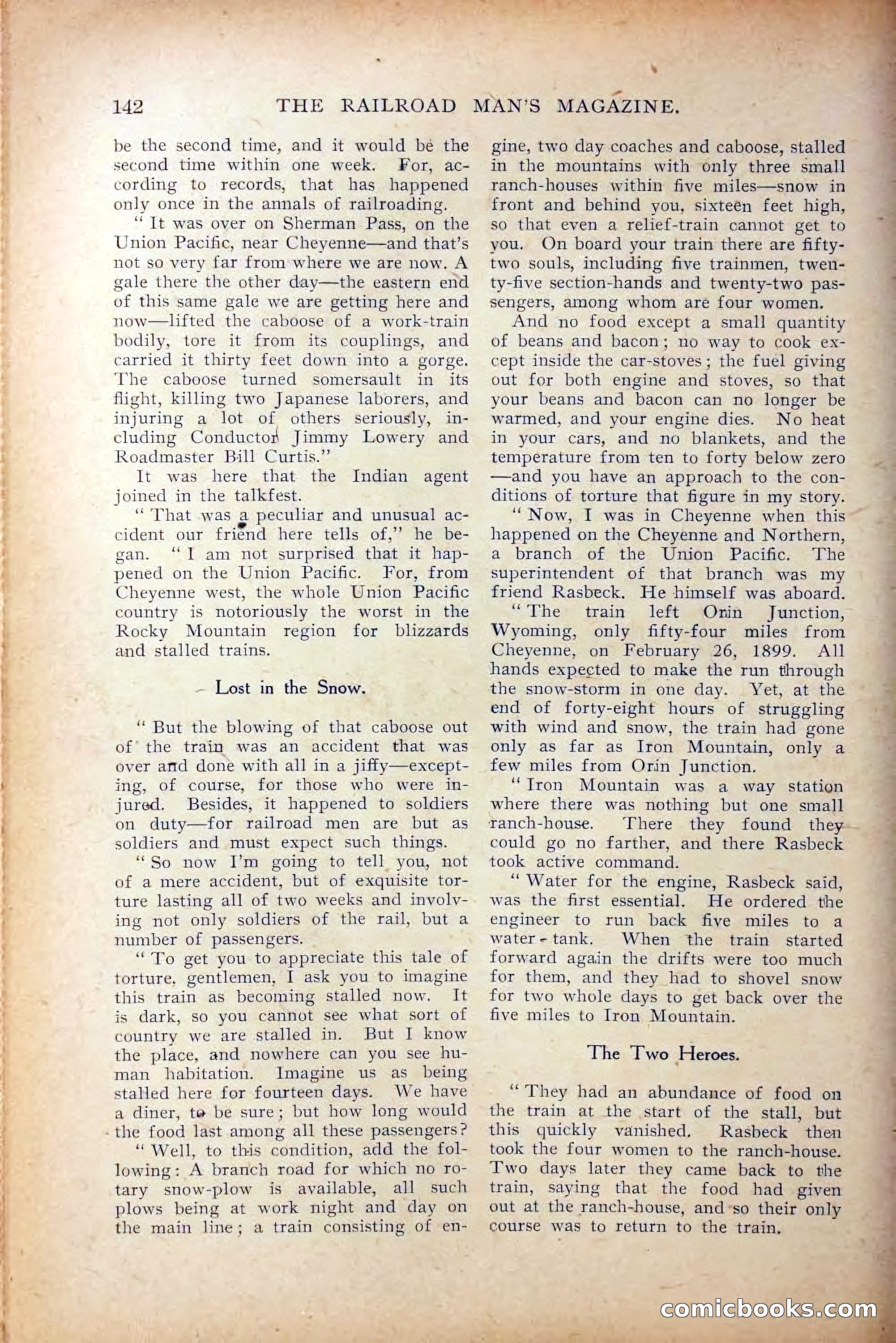 The Railroad Man's Magazine, October 1909 — page 148 of 212