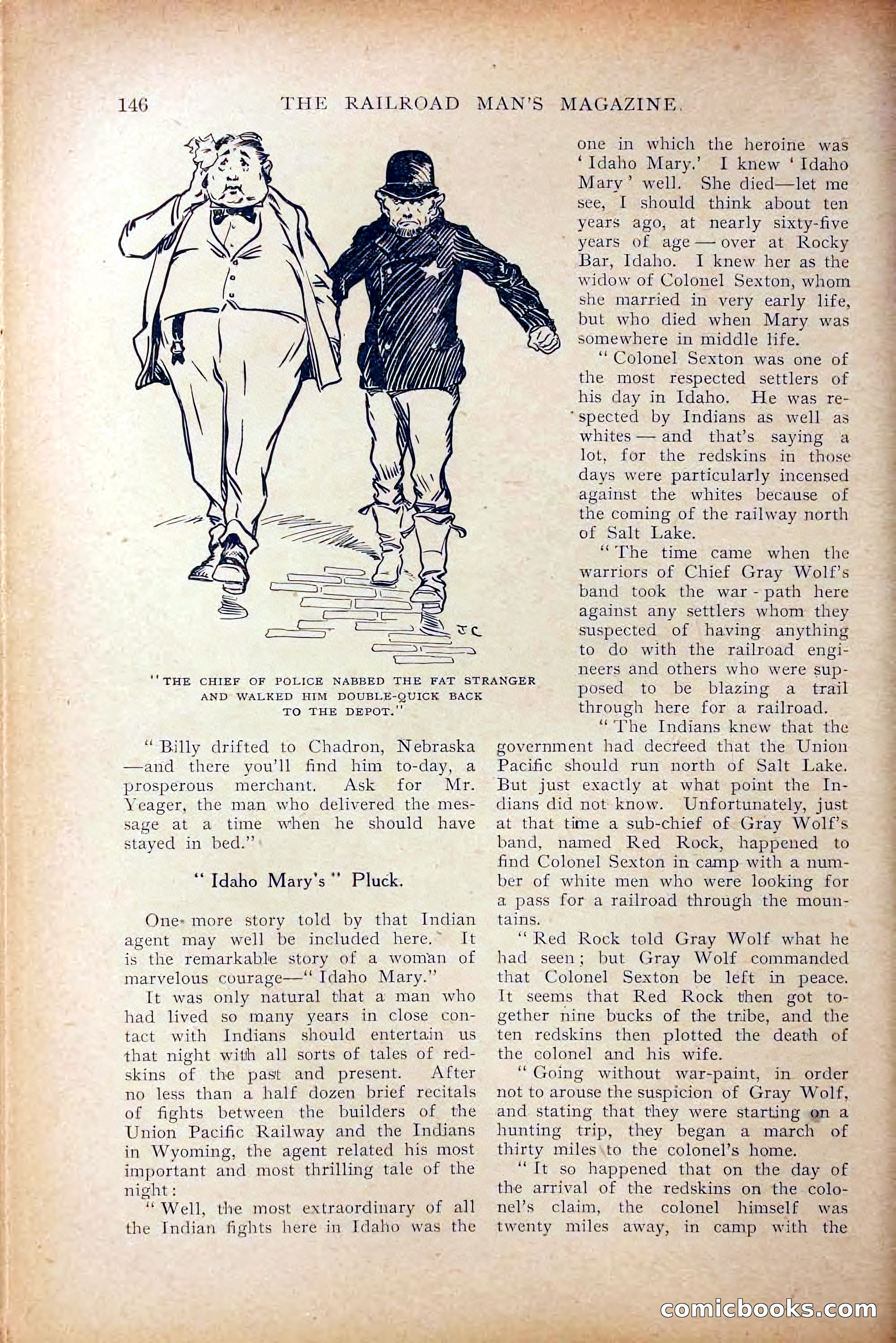 The Railroad Man's Magazine, October 1909 — page 152 of 212