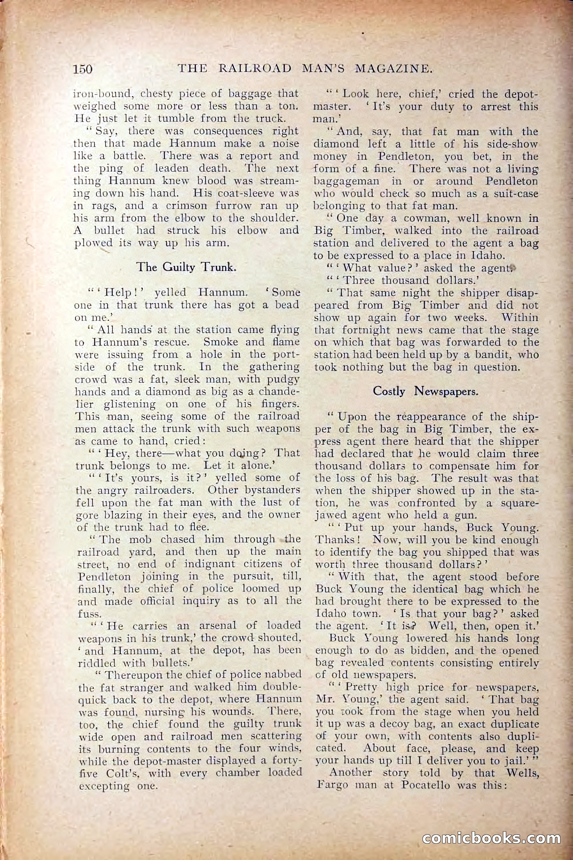 The Railroad Man's Magazine, October 1909 — page 156 of 212