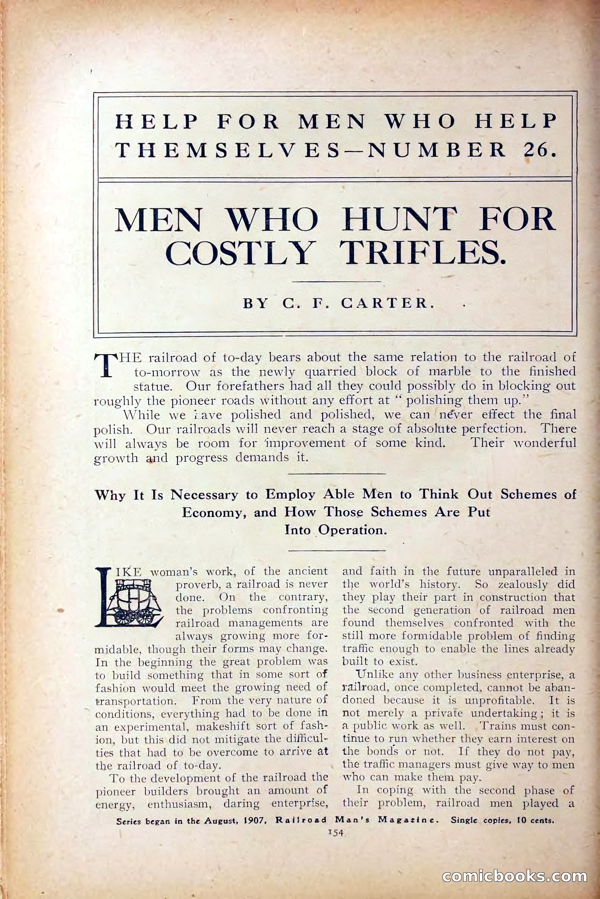 The Railroad Man's Magazine, October 1909 — page 160 of 212