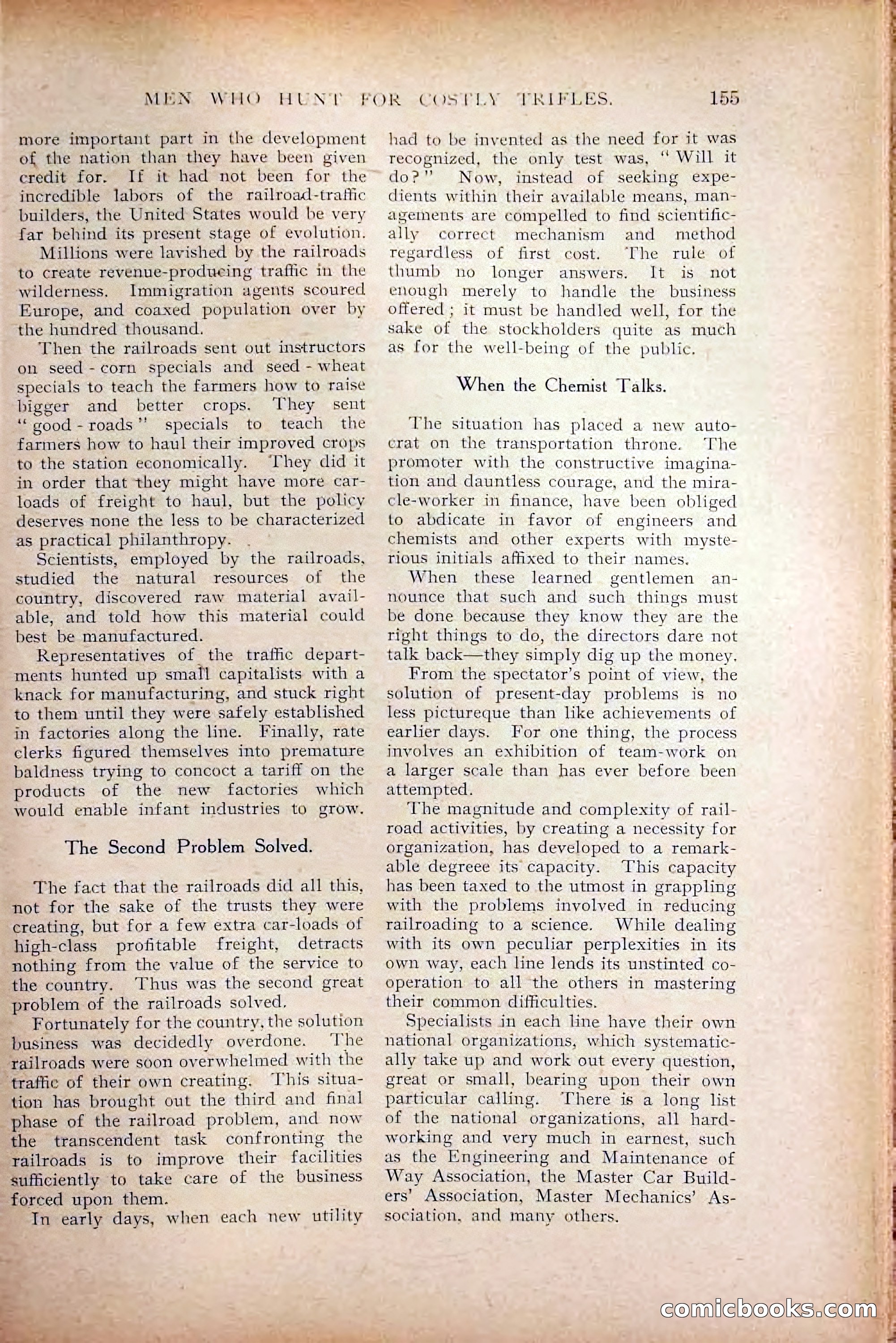 The Railroad Man's Magazine, October 1909 — page 161 of 212