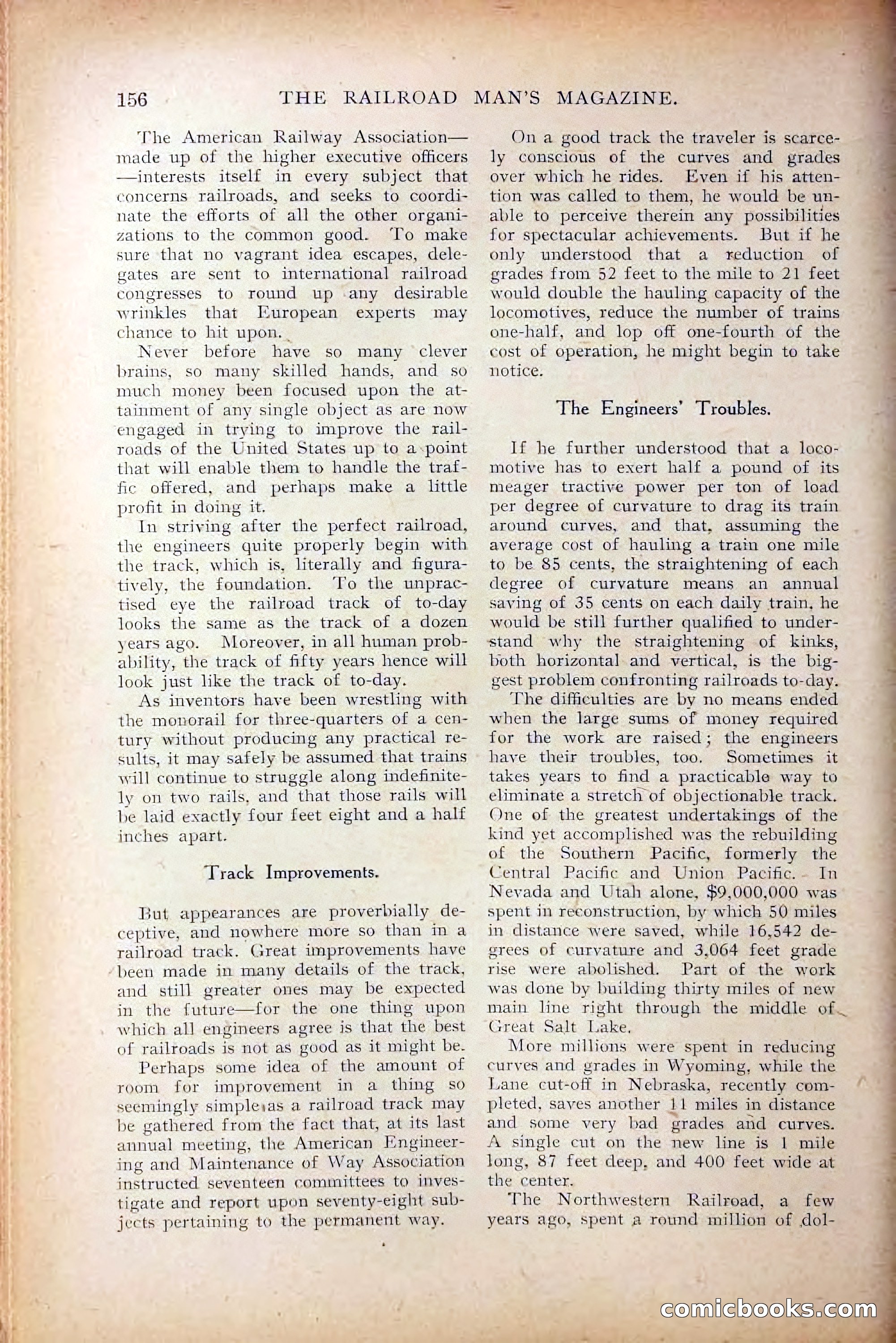 The Railroad Man's Magazine, October 1909 — page 162 of 212
