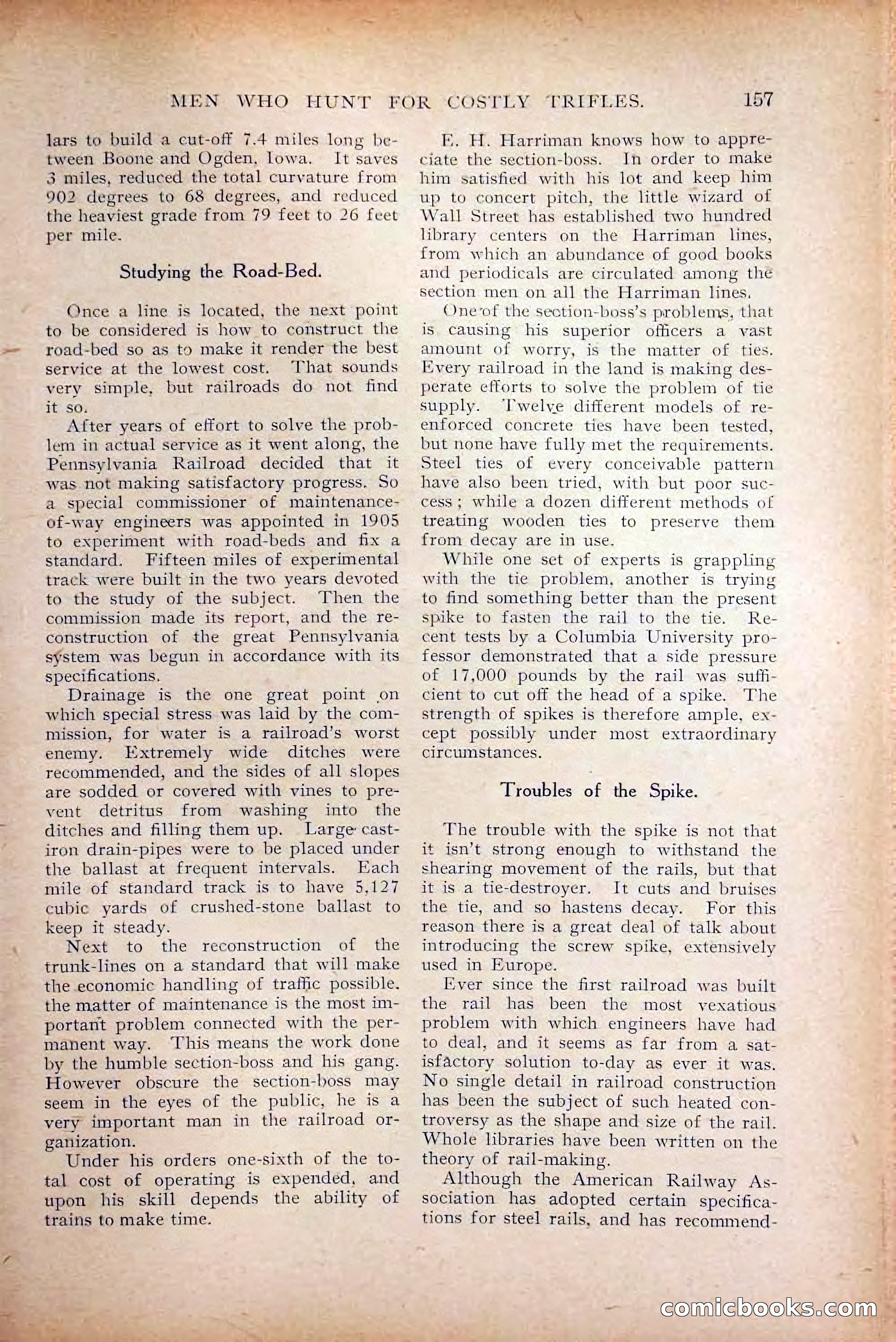 The Railroad Man's Magazine, October 1909 — page 163 of 212
