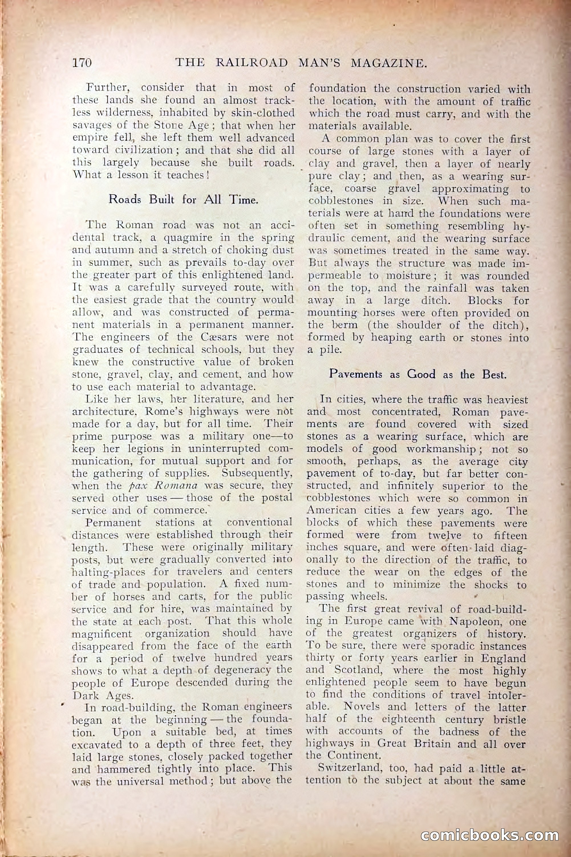 The Railroad Man's Magazine, October 1909 — page 176 of 212