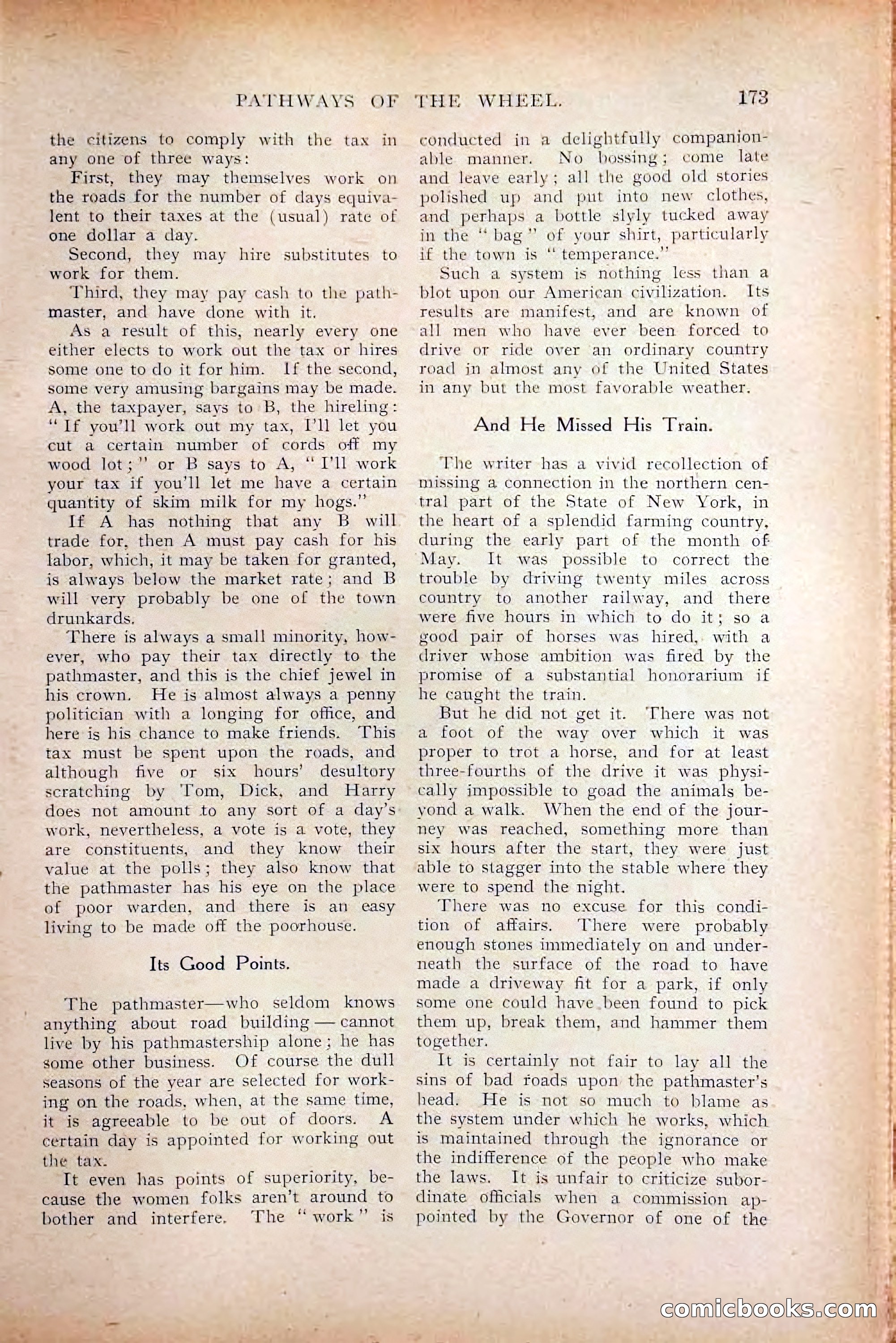 The Railroad Man's Magazine, October 1909 — page 179 of 212