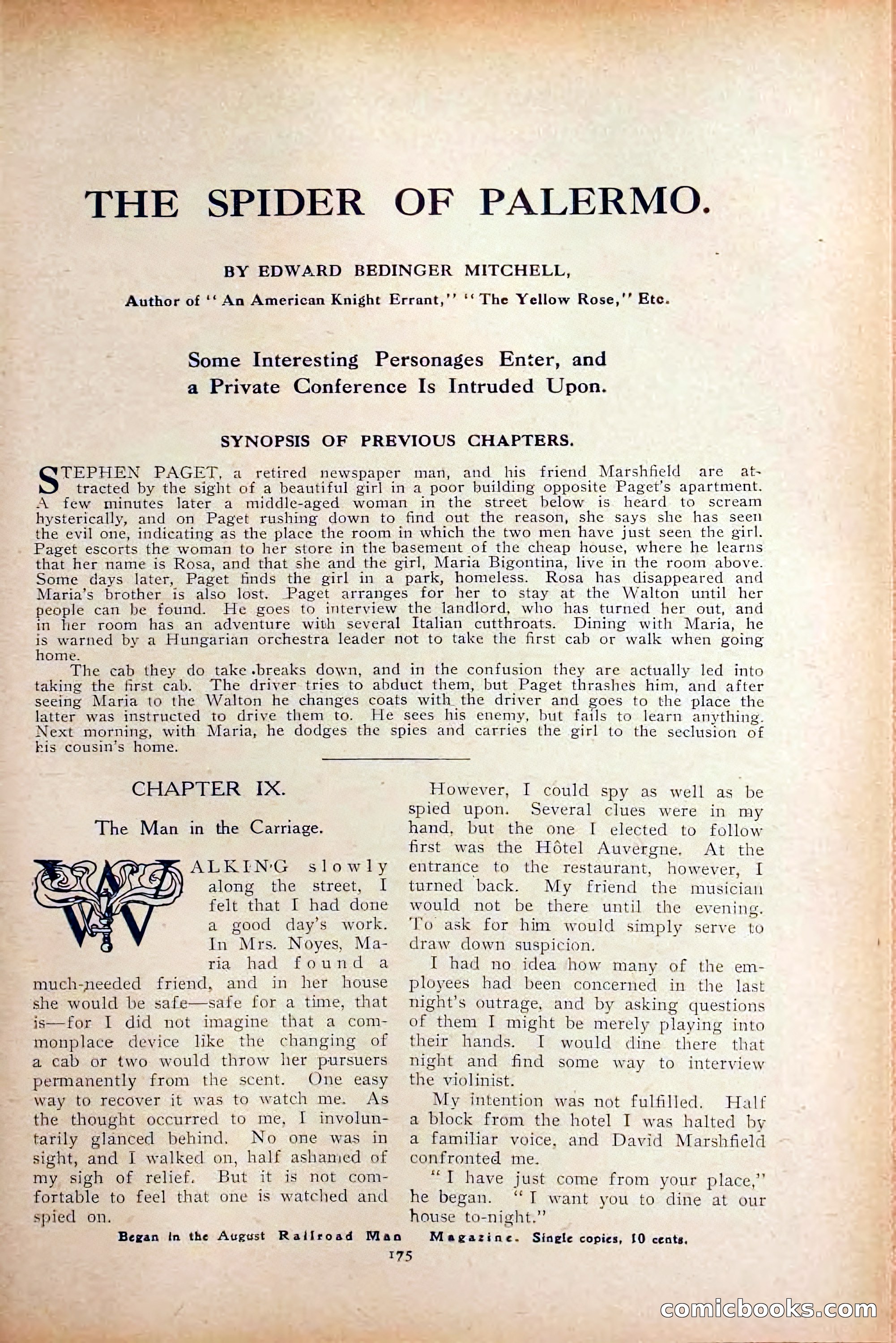 The Railroad Man's Magazine, October 1909 — page 181 of 212