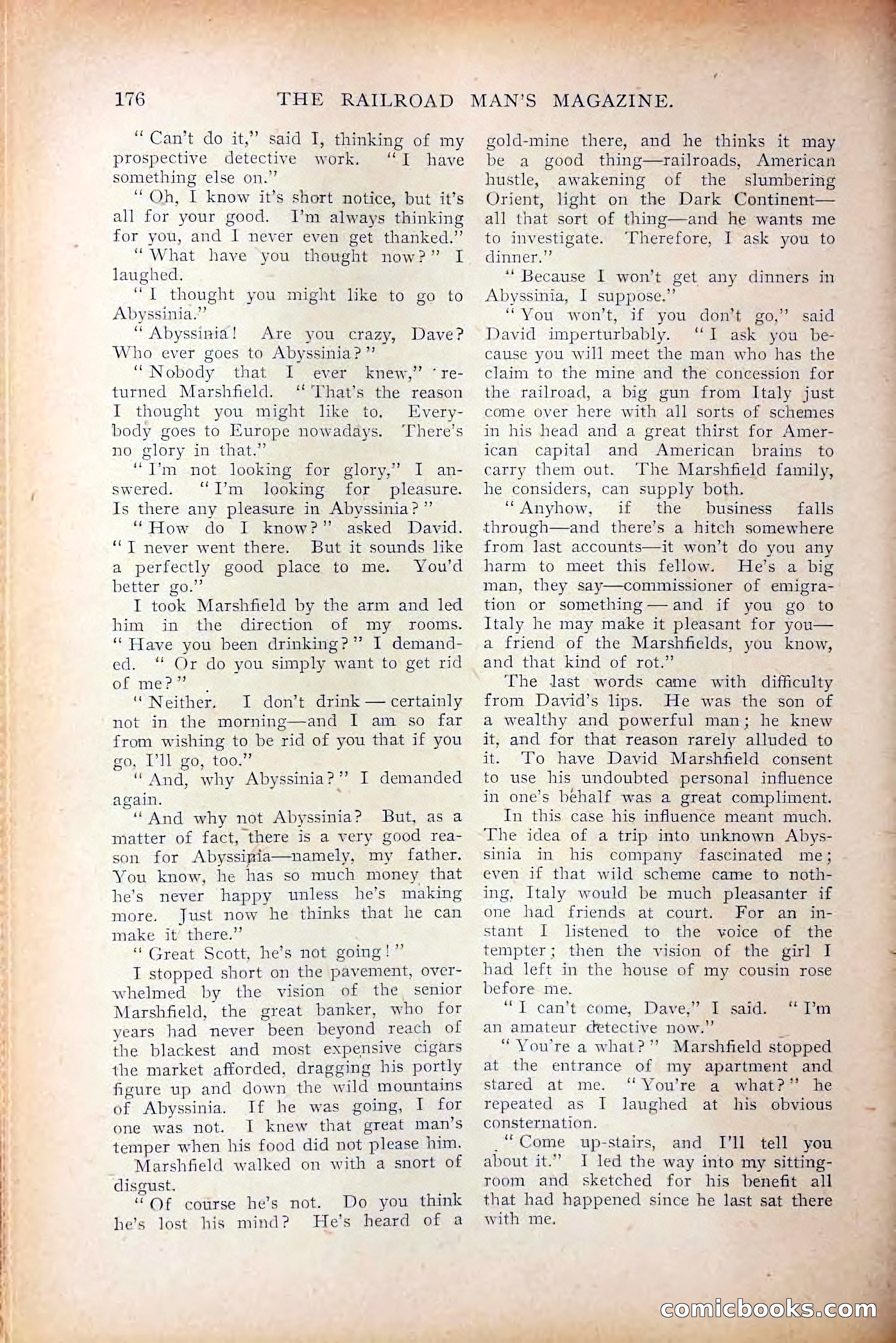 The Railroad Man's Magazine, October 1909 — page 182 of 212