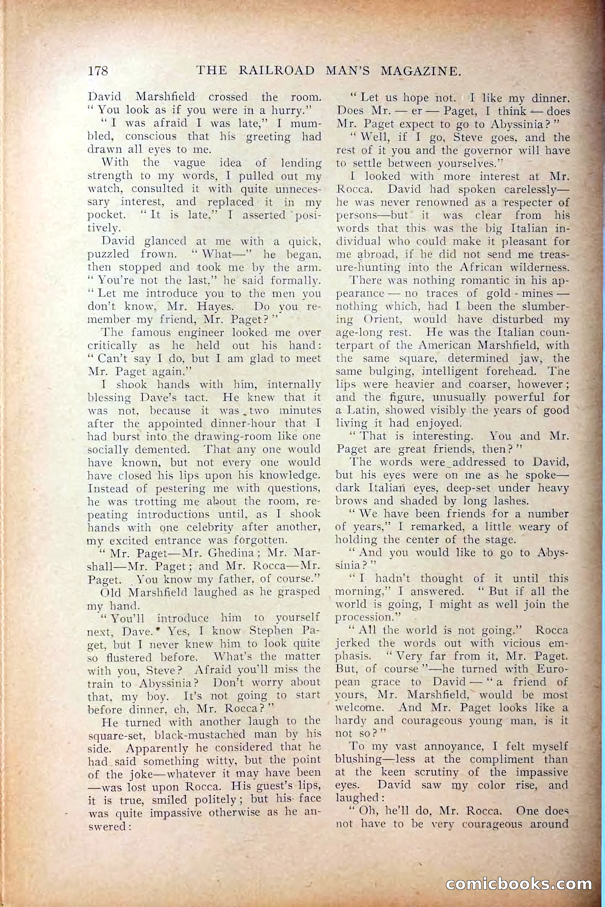 The Railroad Man's Magazine, October 1909 — page 184 of 212