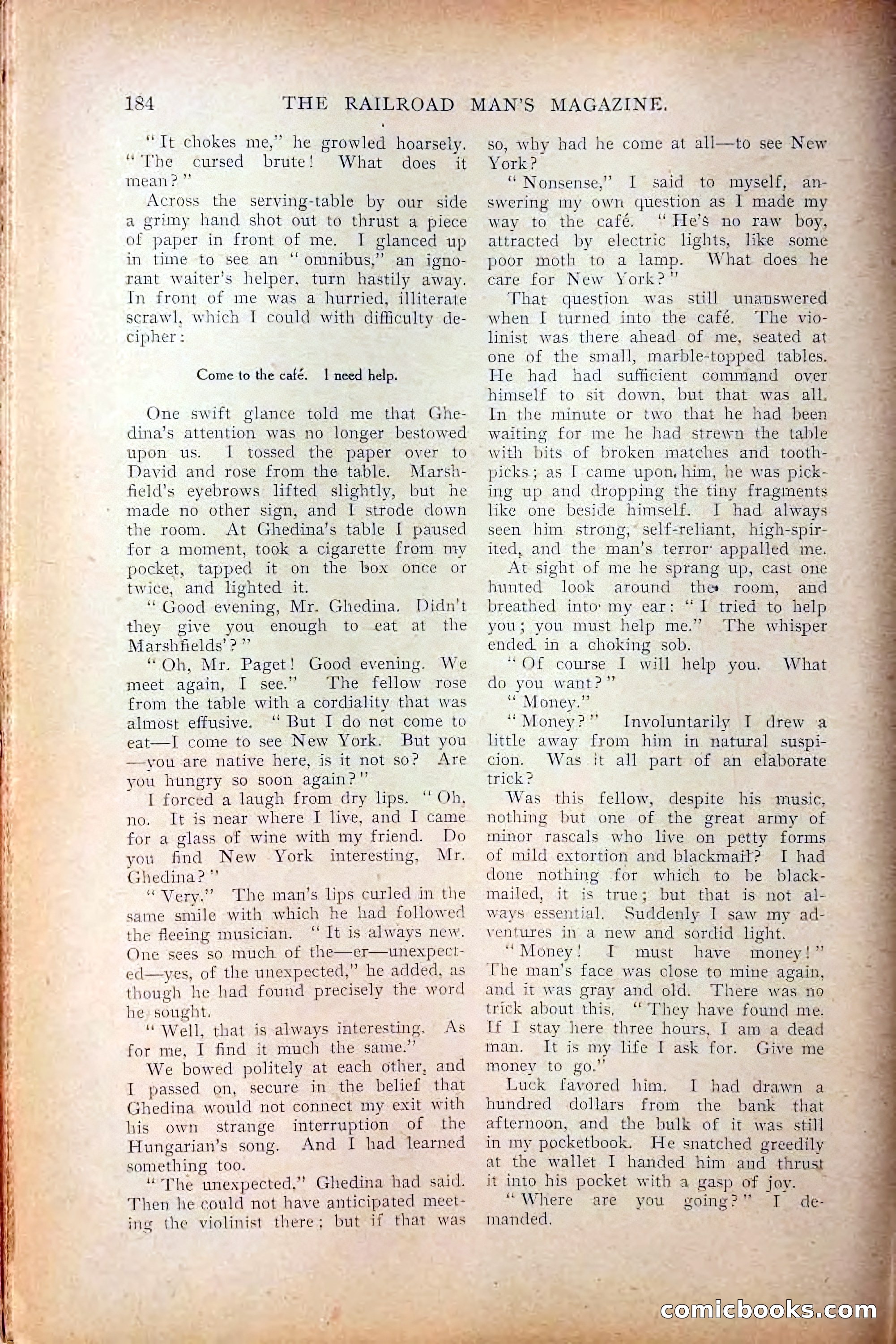 The Railroad Man's Magazine, October 1909 — page 190 of 212