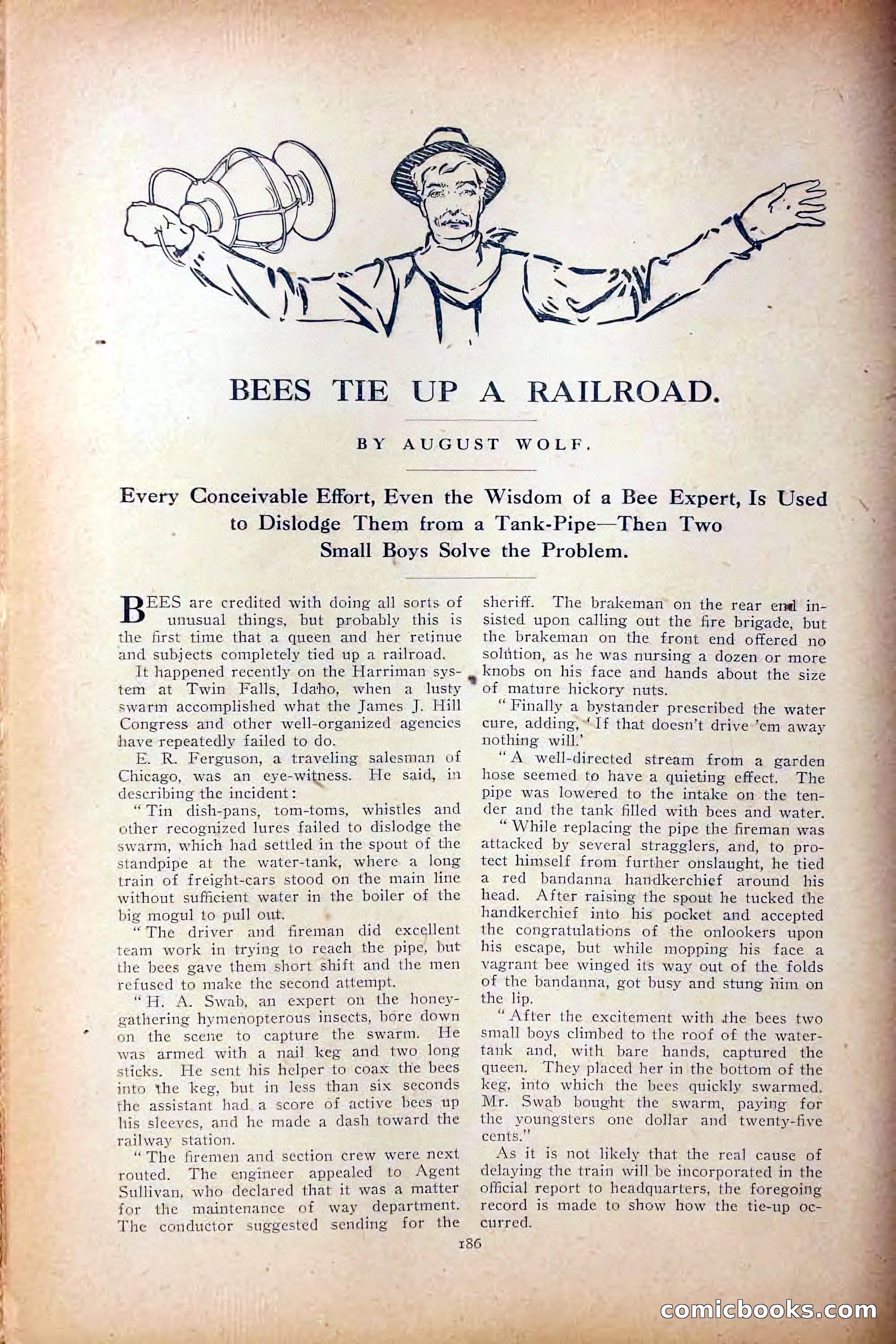 The Railroad Man's Magazine, October 1909 — page 192 of 212