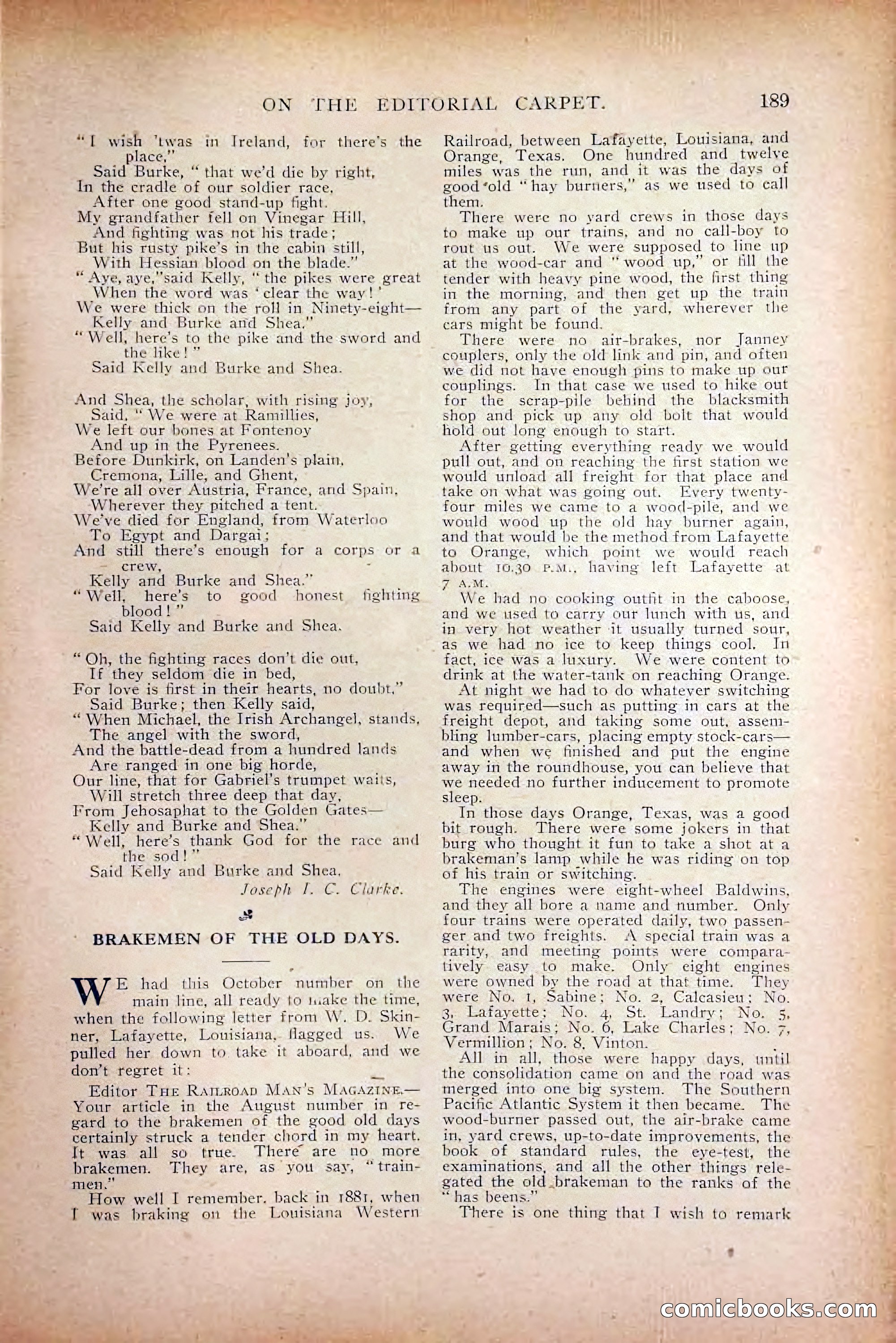 The Railroad Man's Magazine, October 1909 — page 195 of 212