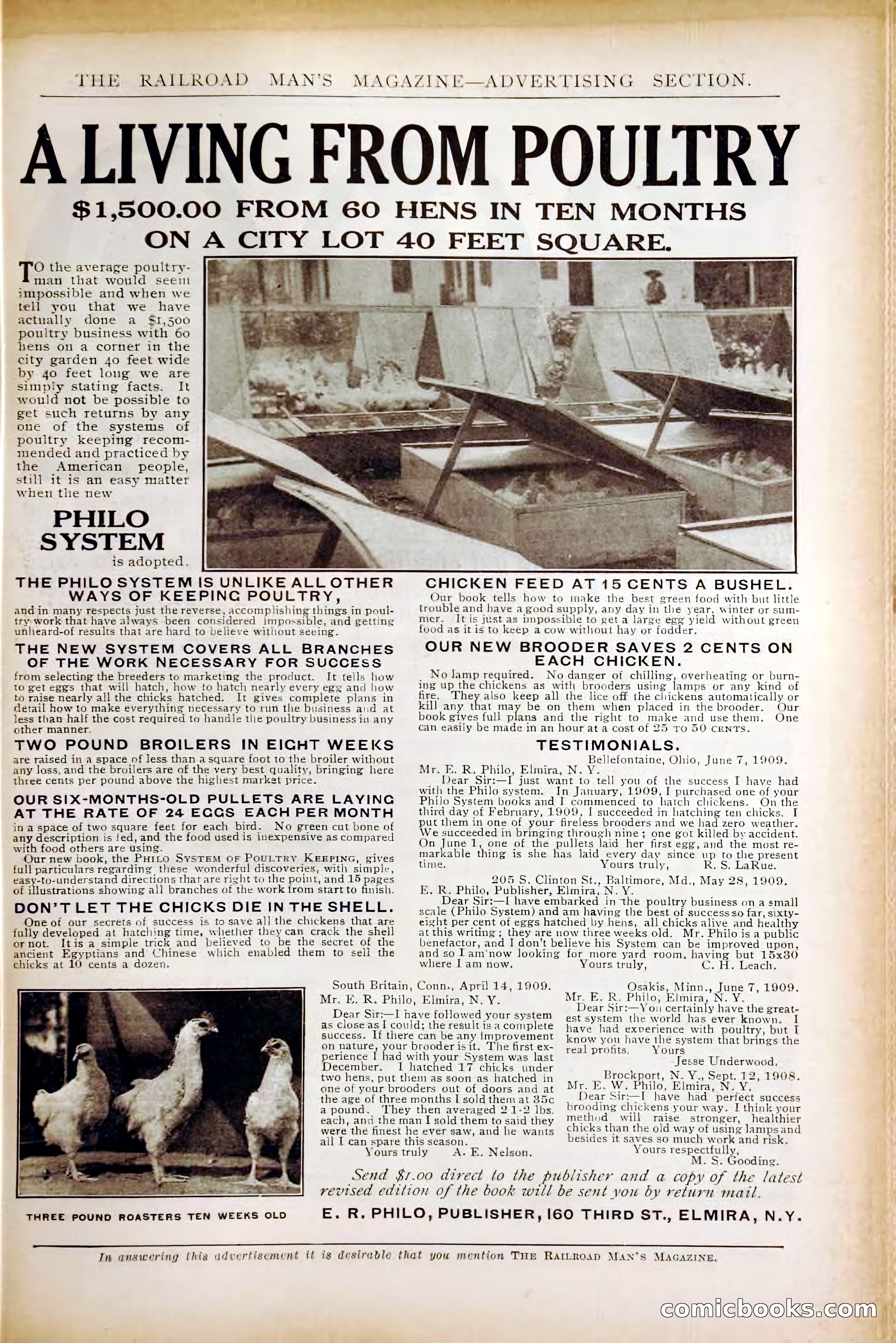 The Railroad Man's Magazine, October 1909 — page 199 of 212