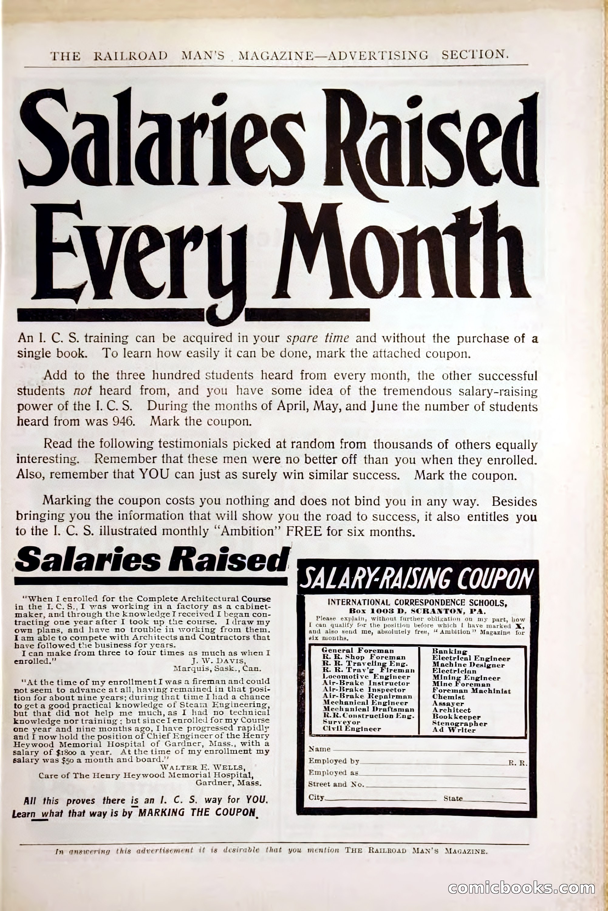 The Railroad Man's Magazine, October 1909 — page 201 of 212