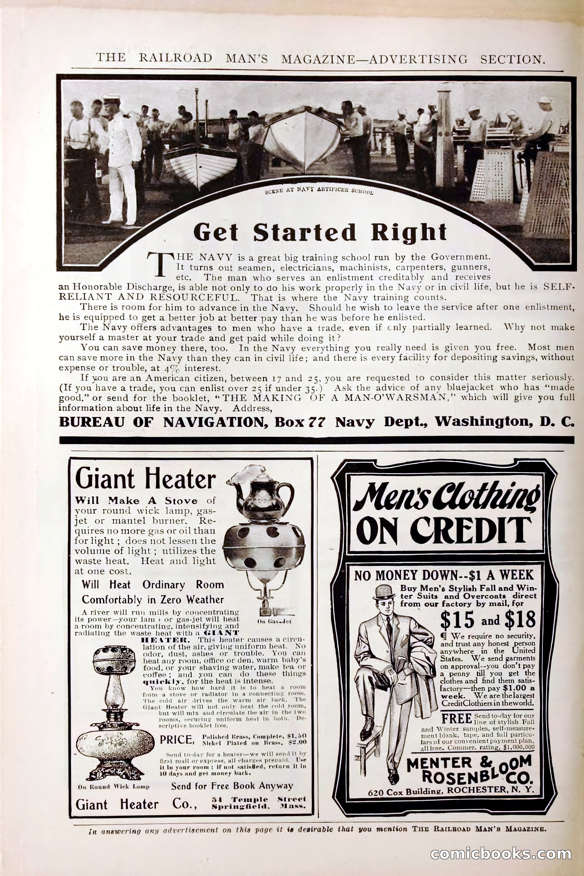 The Railroad Man's Magazine, October 1909 — page 202 of 212