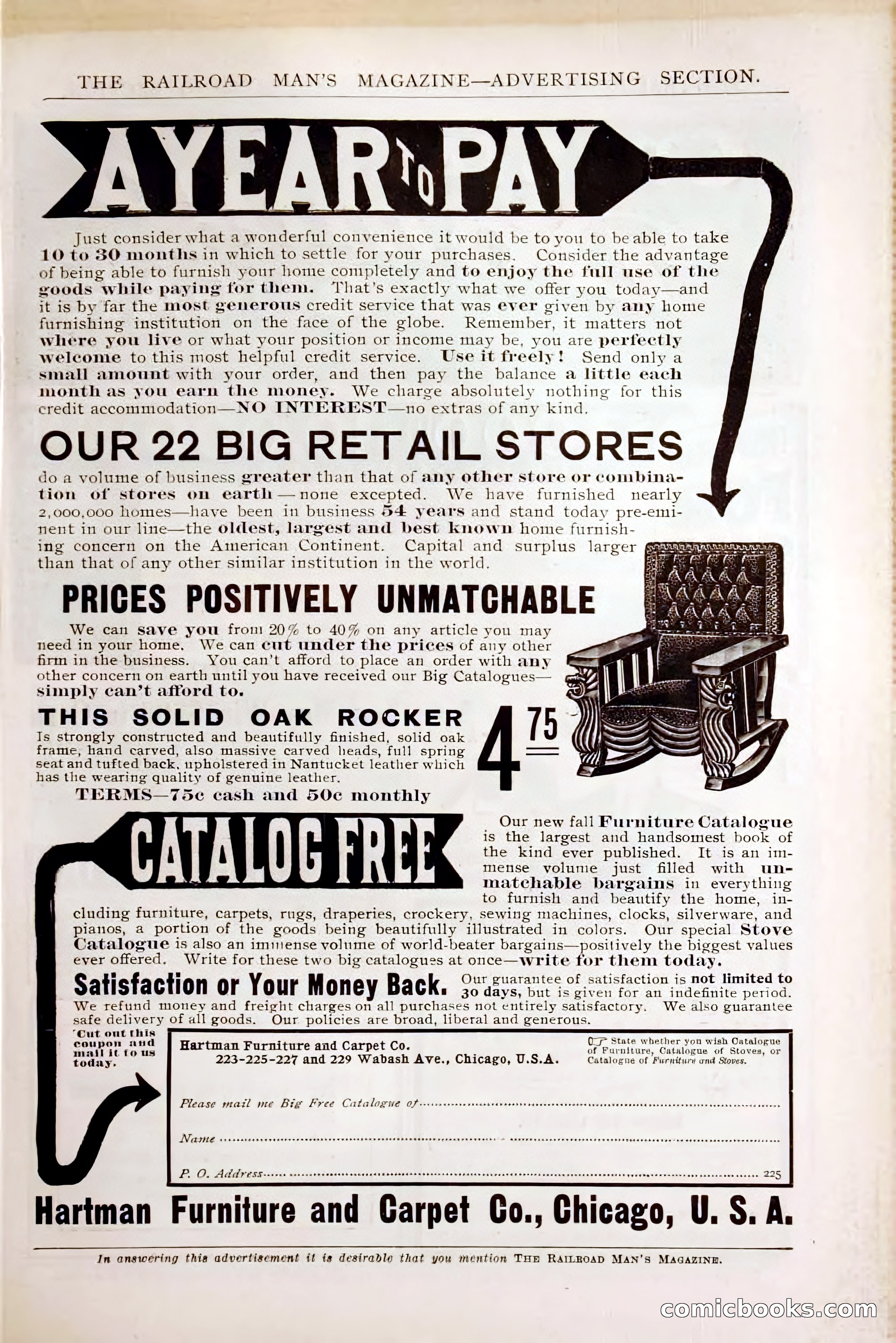 The Railroad Man's Magazine, October 1909 — page 203 of 212