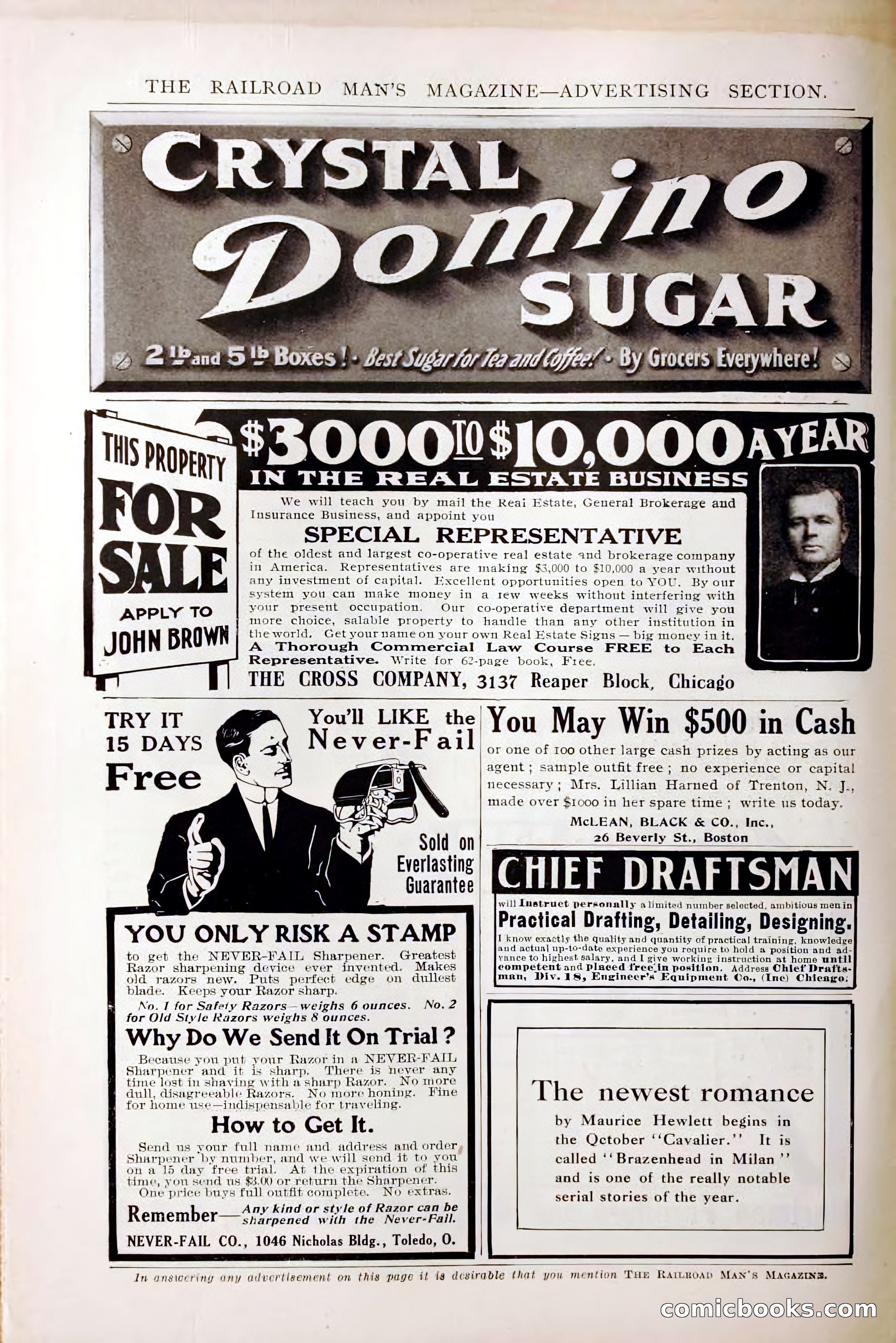 The Railroad Man's Magazine, October 1909 — page 204 of 212