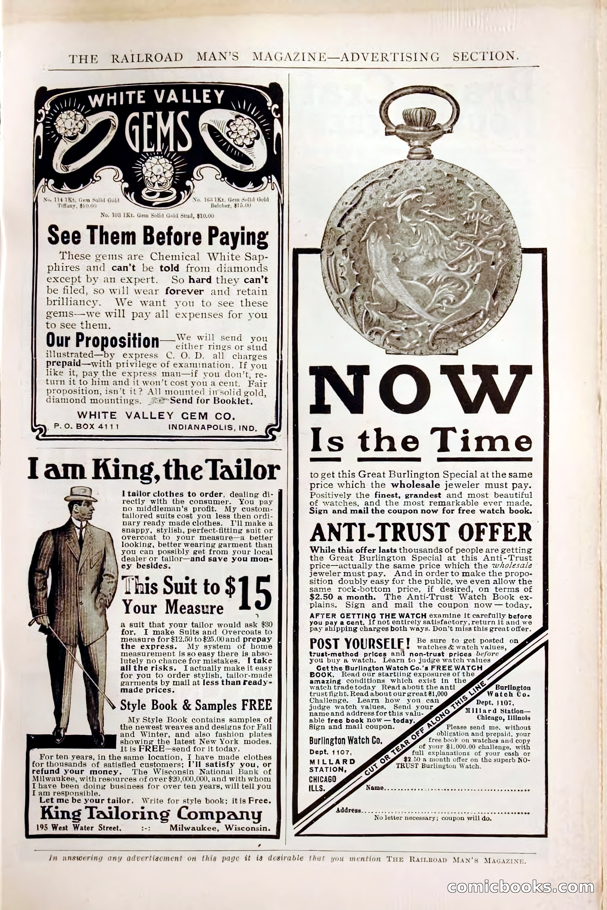 The Railroad Man's Magazine, October 1909 — page 207 of 212