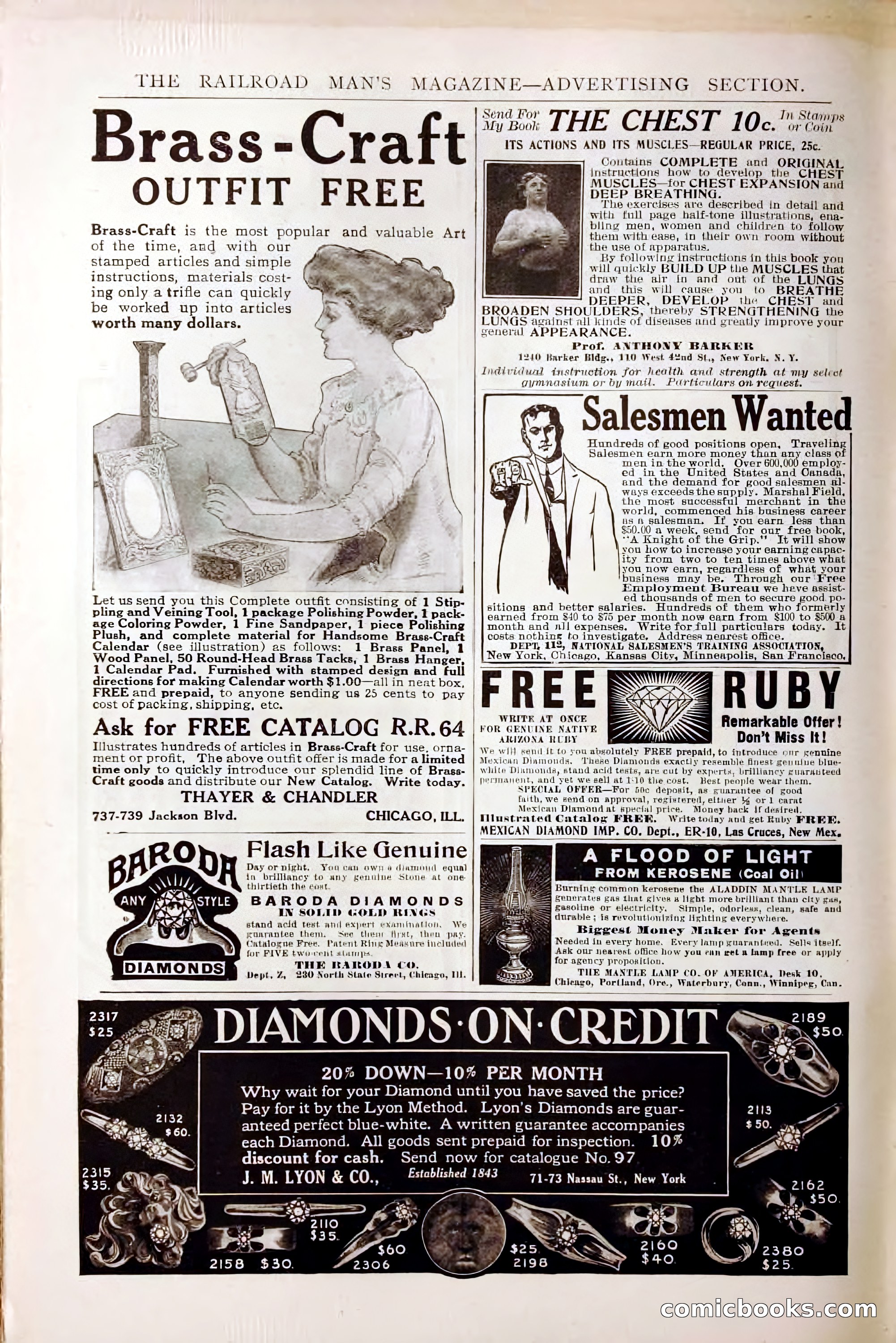 The Railroad Man's Magazine, October 1909 — page 208 of 212