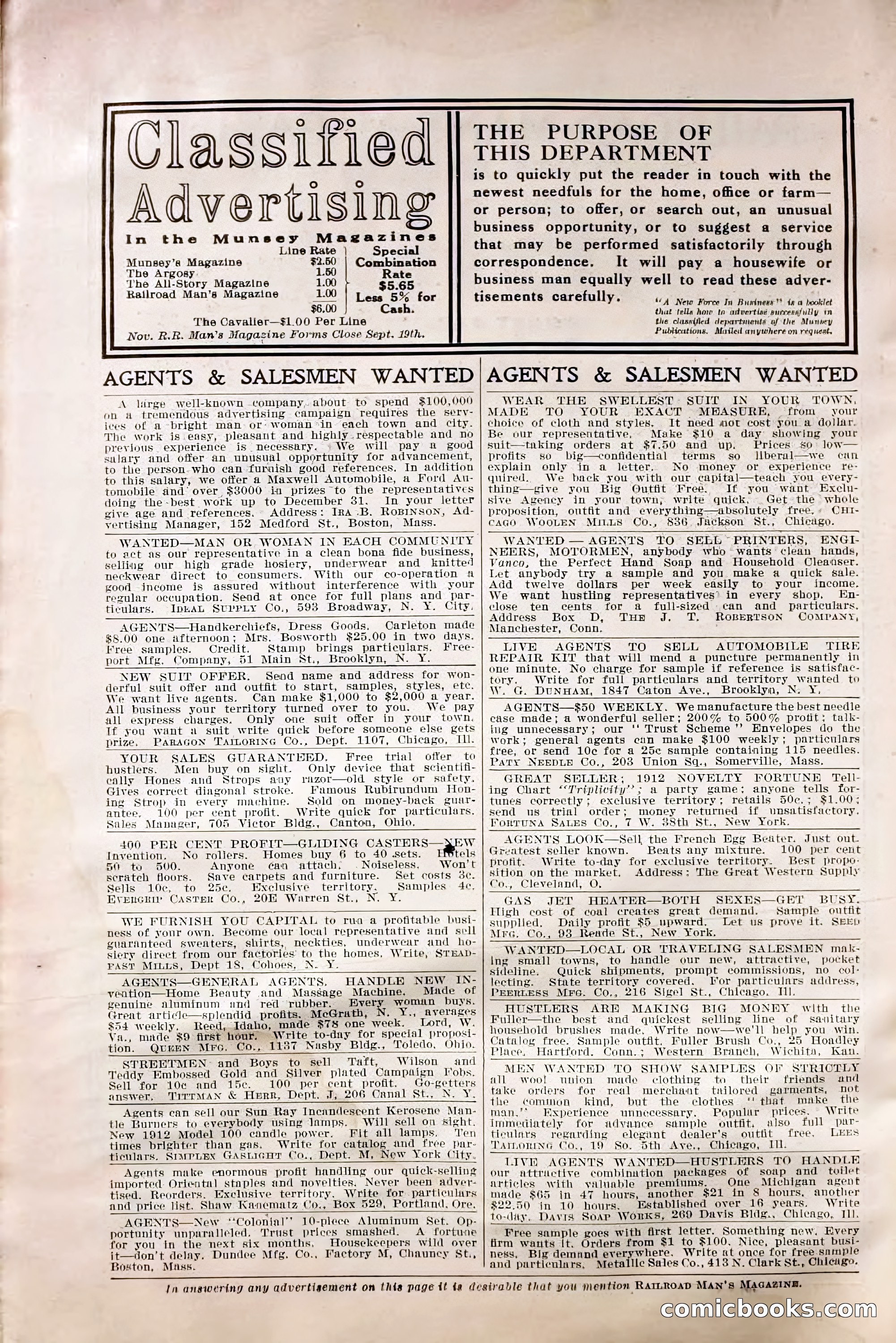 Railroad Man's Magazine, October 1912 — page 6 of 226