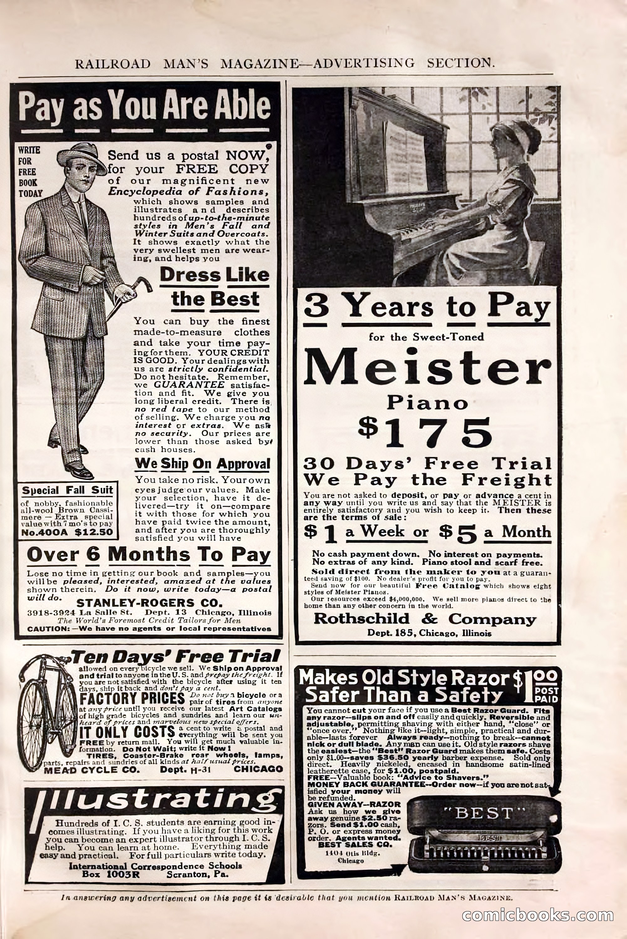 Railroad Man's Magazine, October 1912 — page 11 of 226