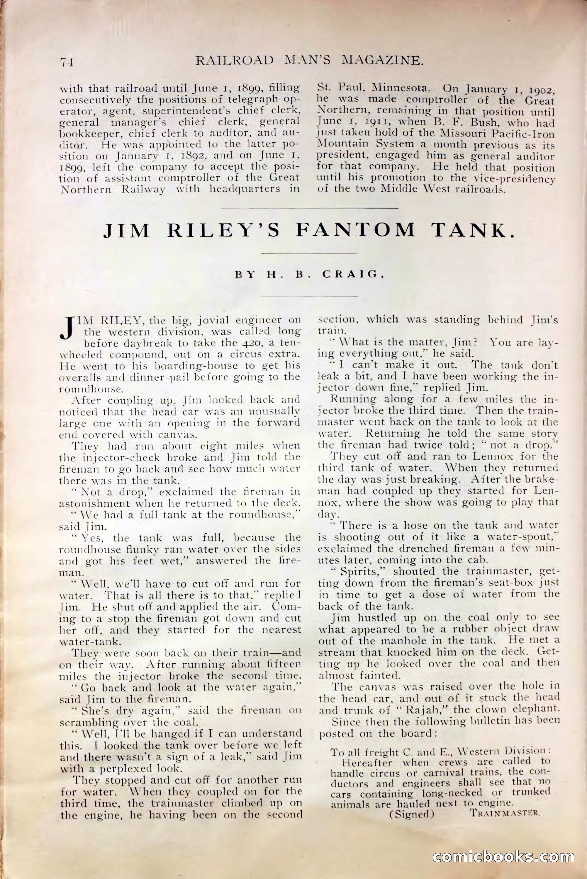 Railroad Man's Magazine, October 1912 — page 88 of 226
