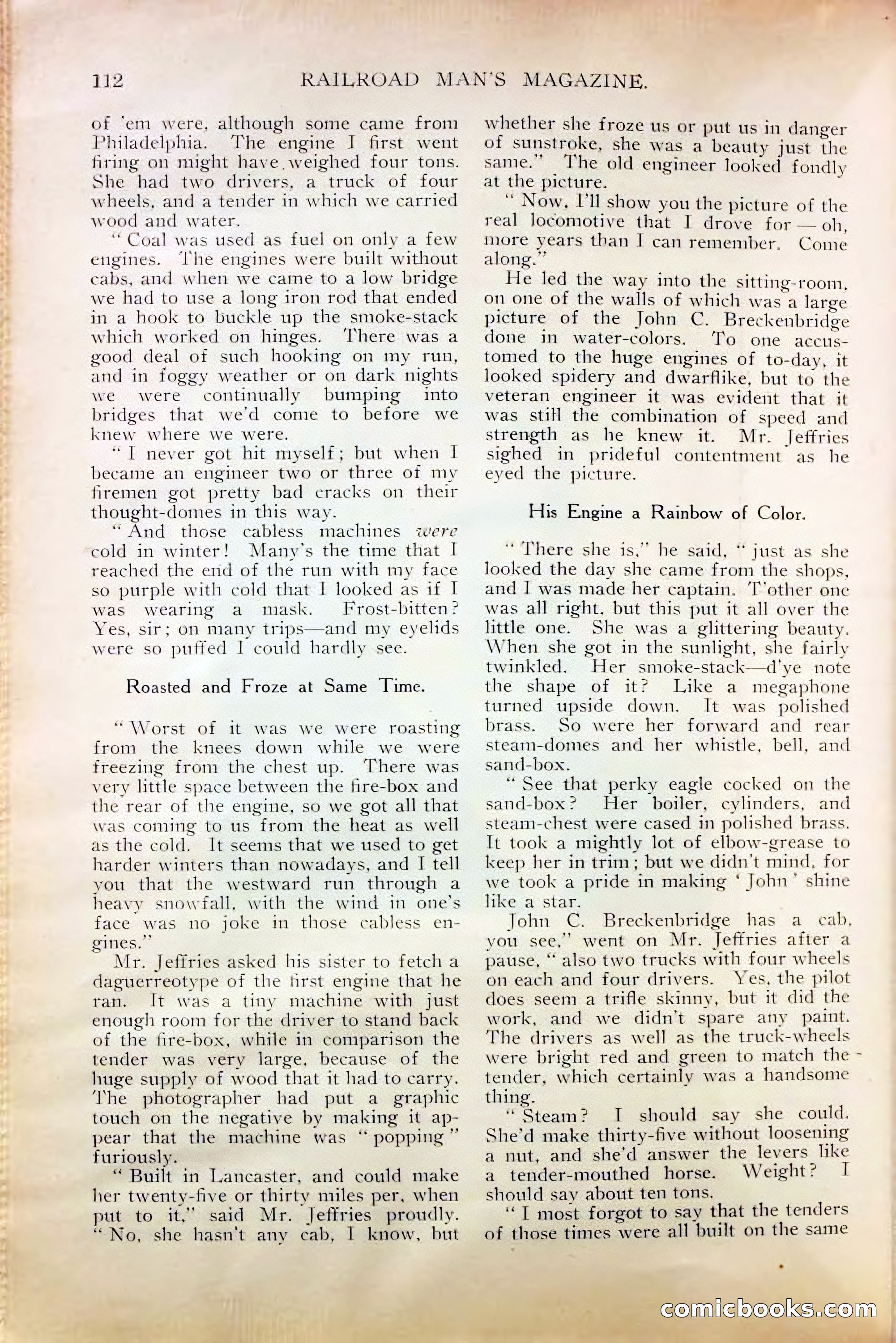 Railroad Man's Magazine, October 1912 — page 128 of 226