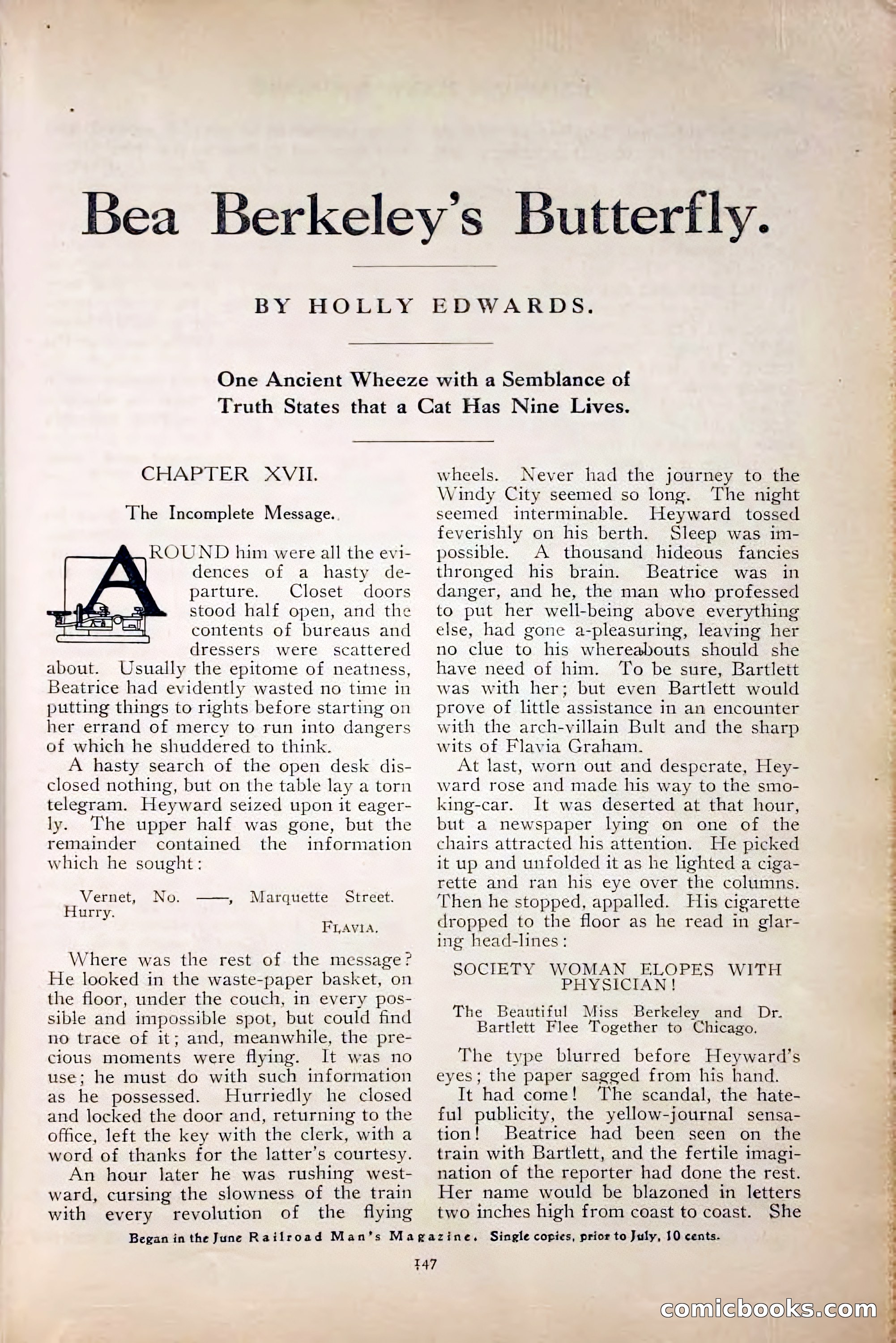 Railroad Man's Magazine, October 1912 — page 163 of 226