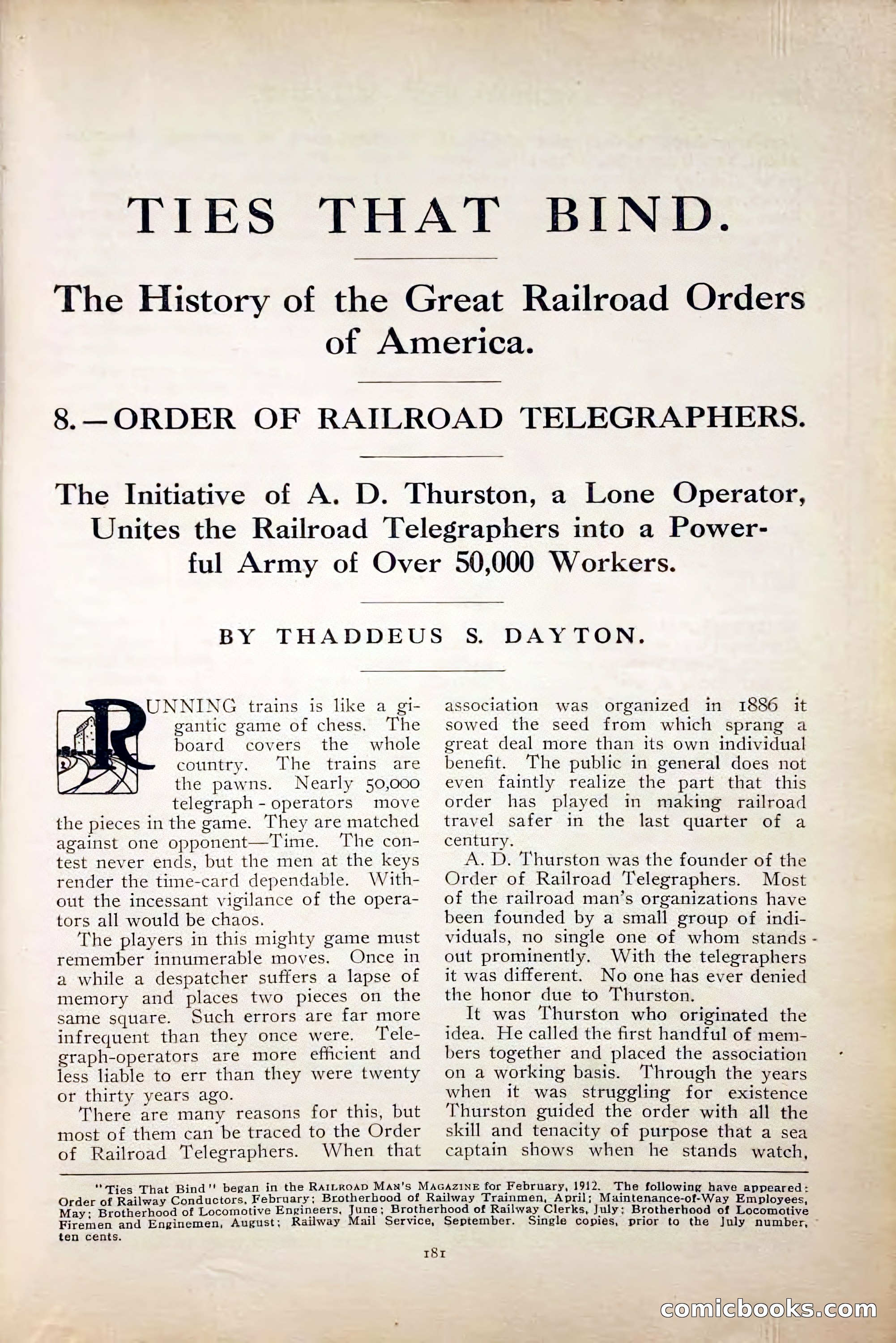 Railroad Man's Magazine, October 1912 — page 197 of 226