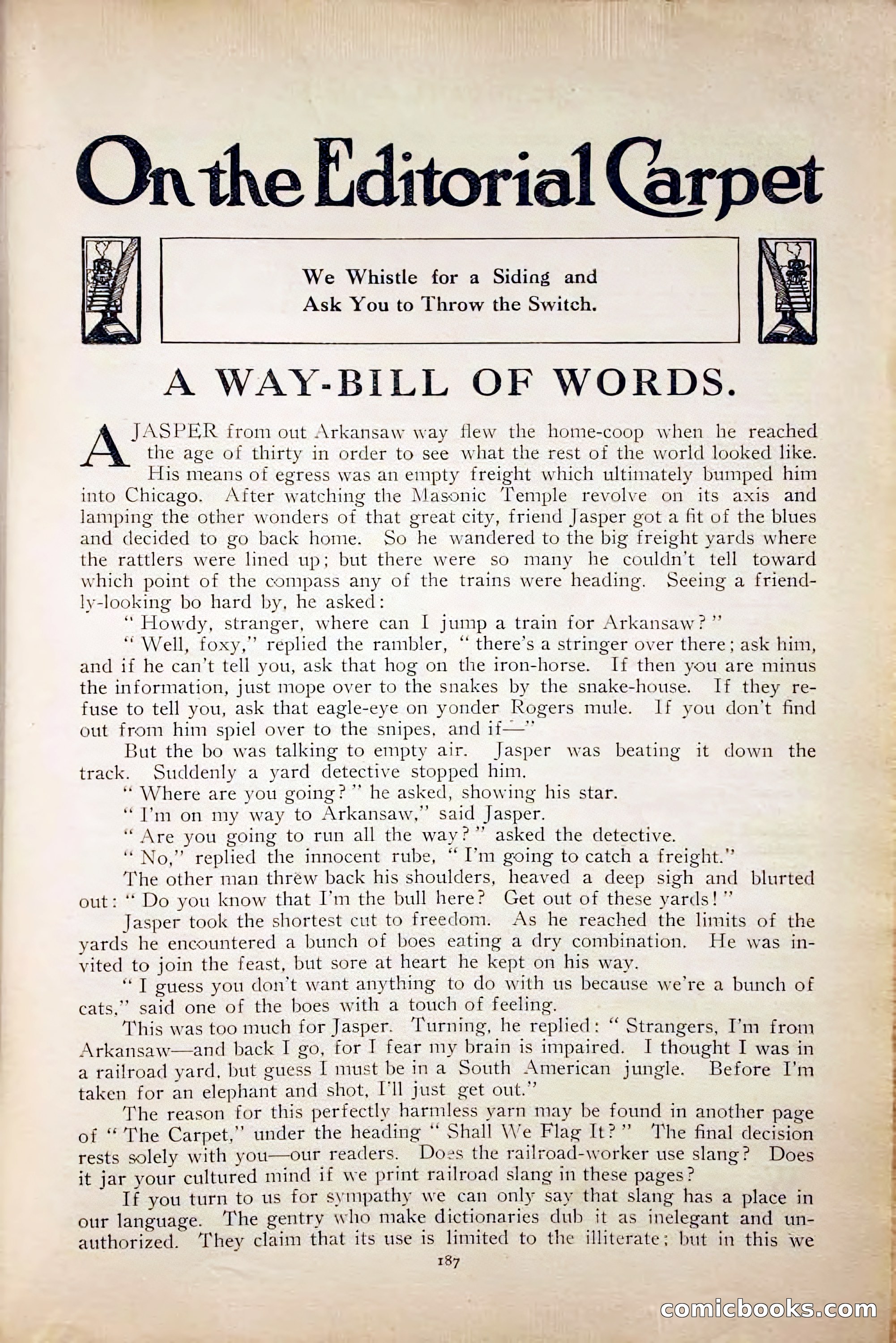 Railroad Man's Magazine, October 1912 — page 203 of 226