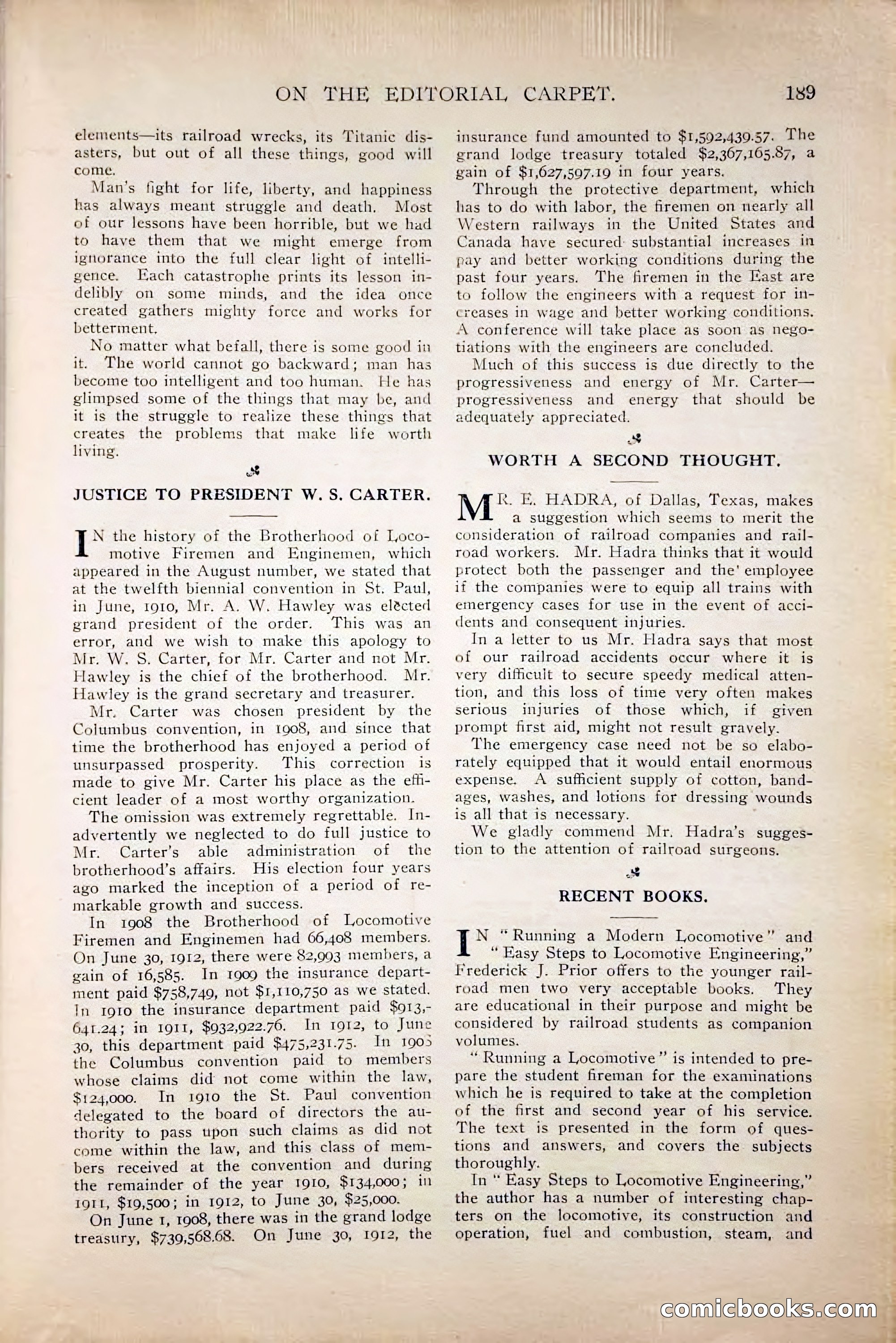 Railroad Man's Magazine, October 1912 — page 205 of 226