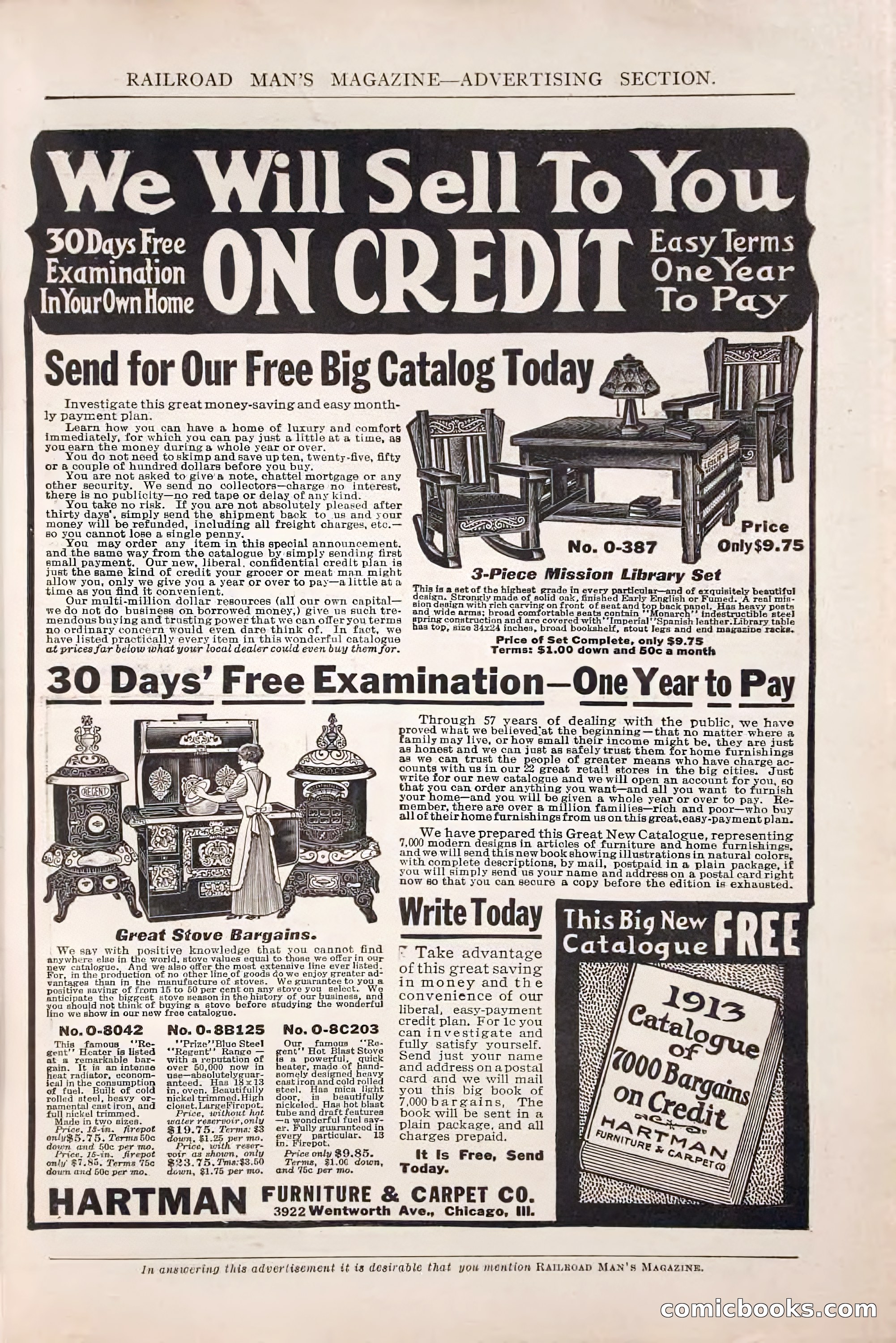 Railroad Man's Magazine, October 1912 — page 213 of 226