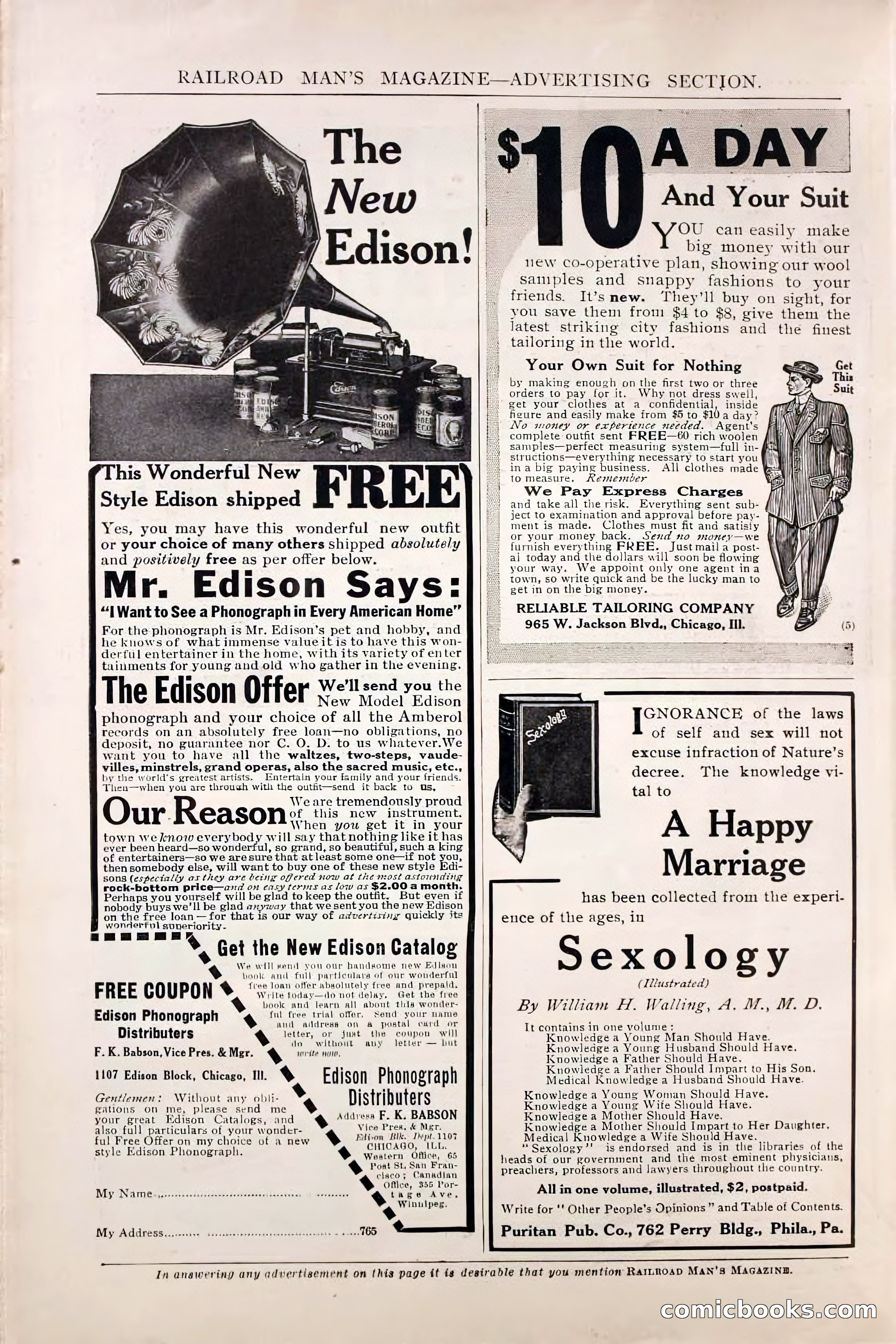 Railroad Man's Magazine, October 1912 — page 214 of 226