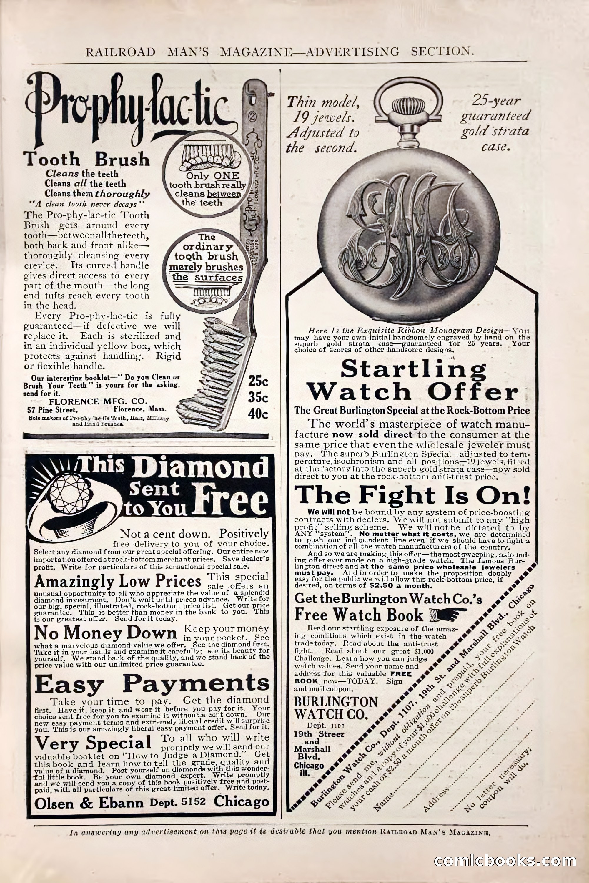 Railroad Man's Magazine, October 1912 — page 217 of 226