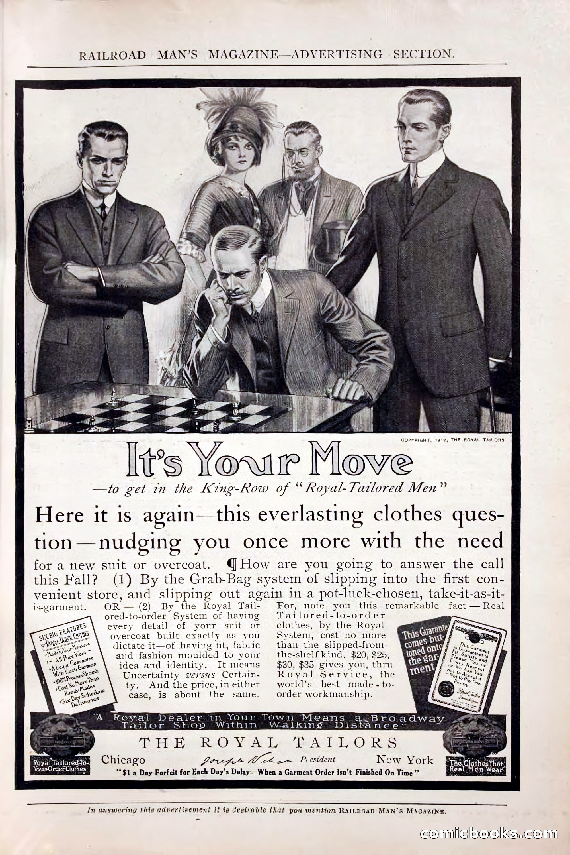 Railroad Man's Magazine, October 1912 — page 221 of 226