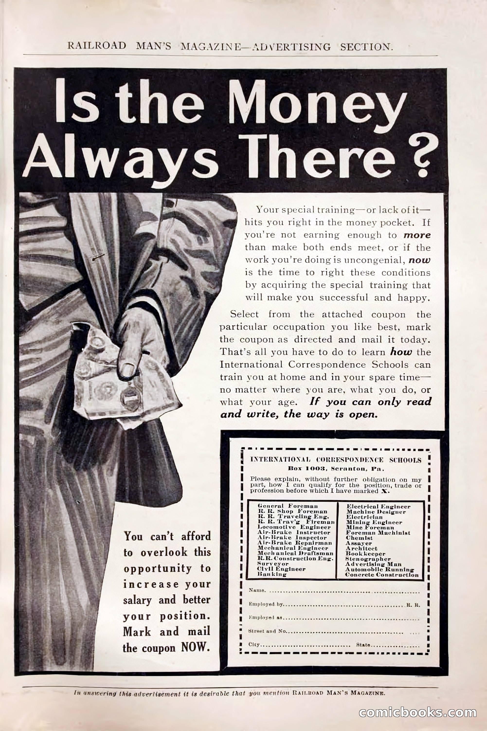 Railroad Man's Magazine, October 1912 — page 223 of 226