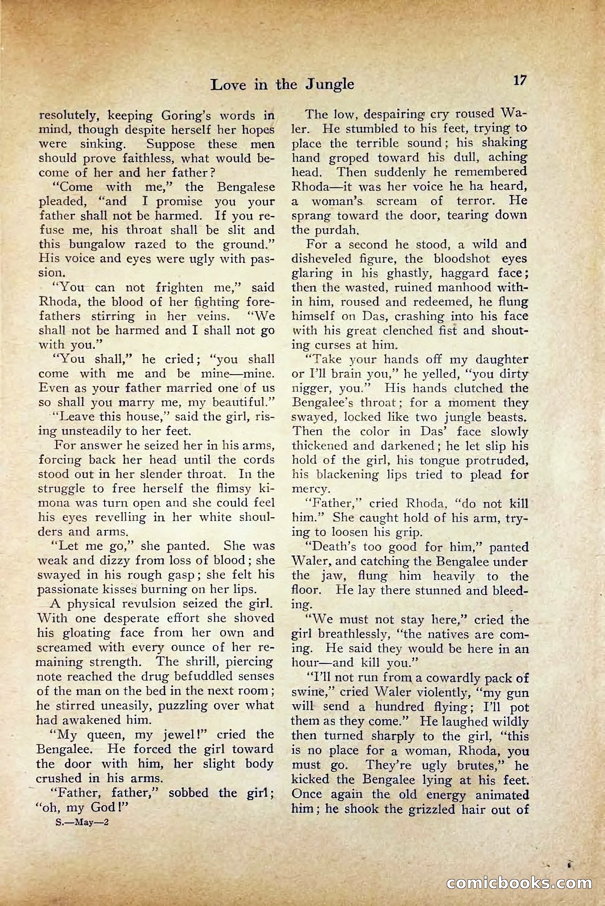 Saucy Stories, May 1919 — page 19 of 136