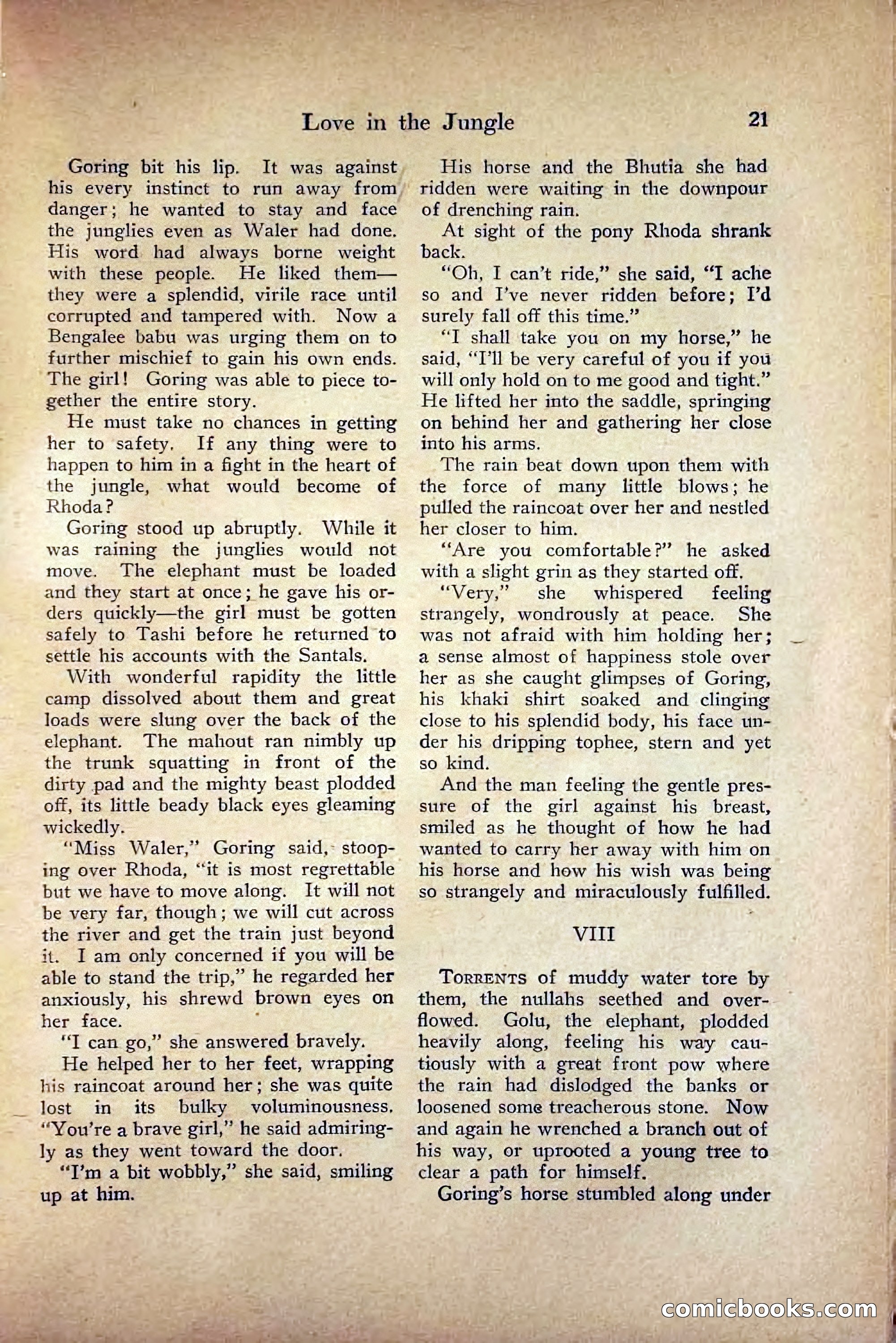 Saucy Stories, May 1919 — page 23 of 136