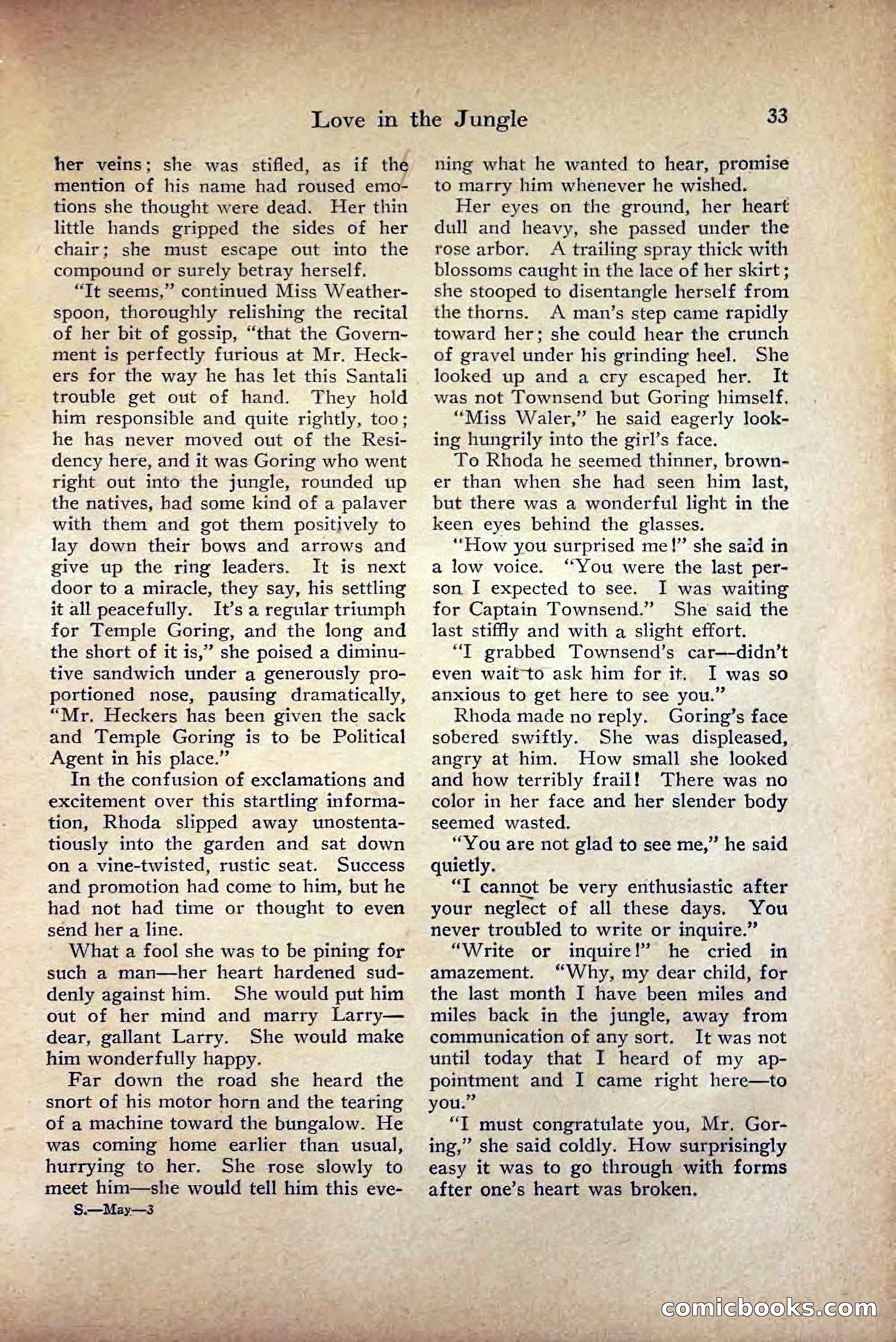 Saucy Stories, May 1919 — page 35 of 136