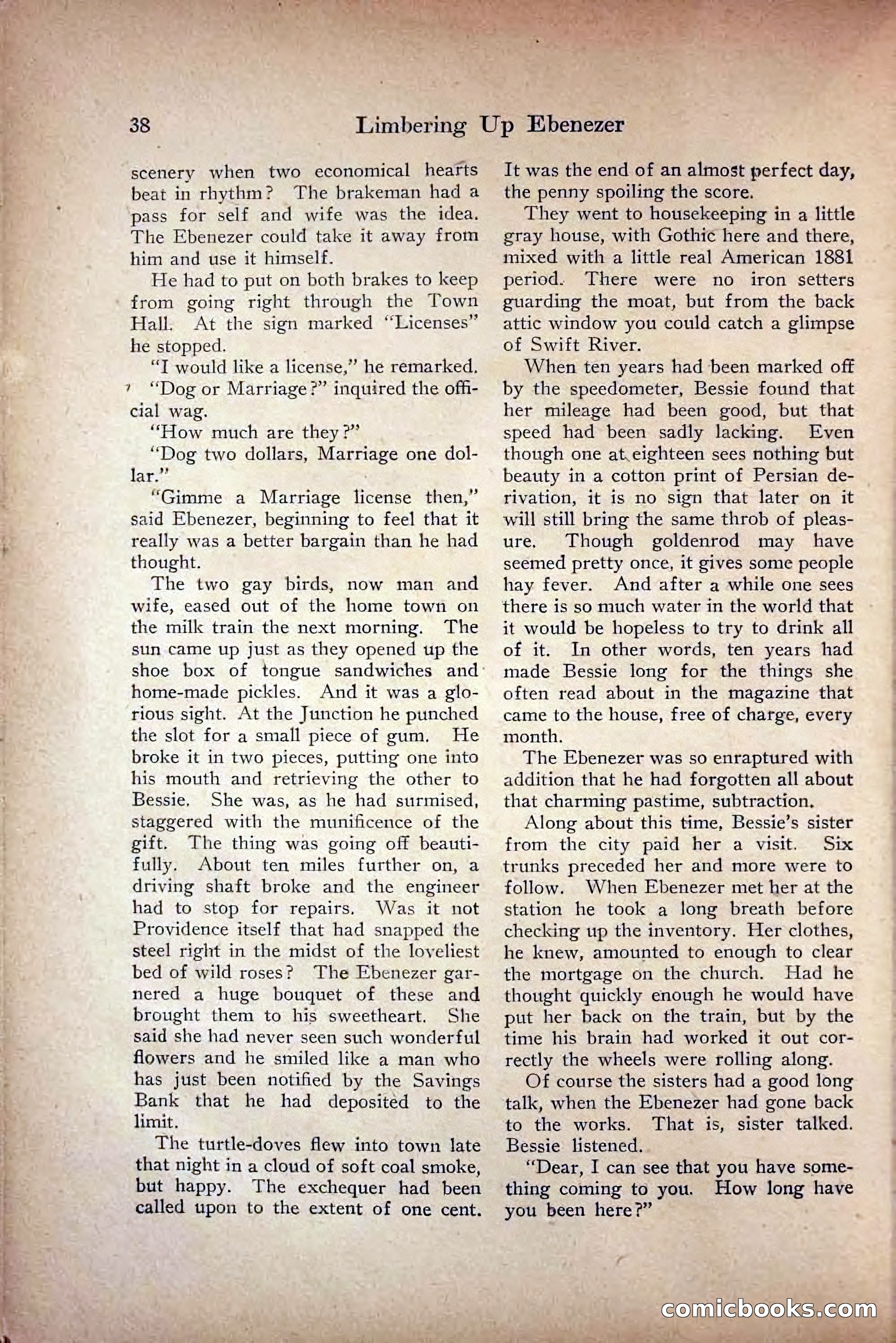 Saucy Stories, May 1919 — page 40 of 136