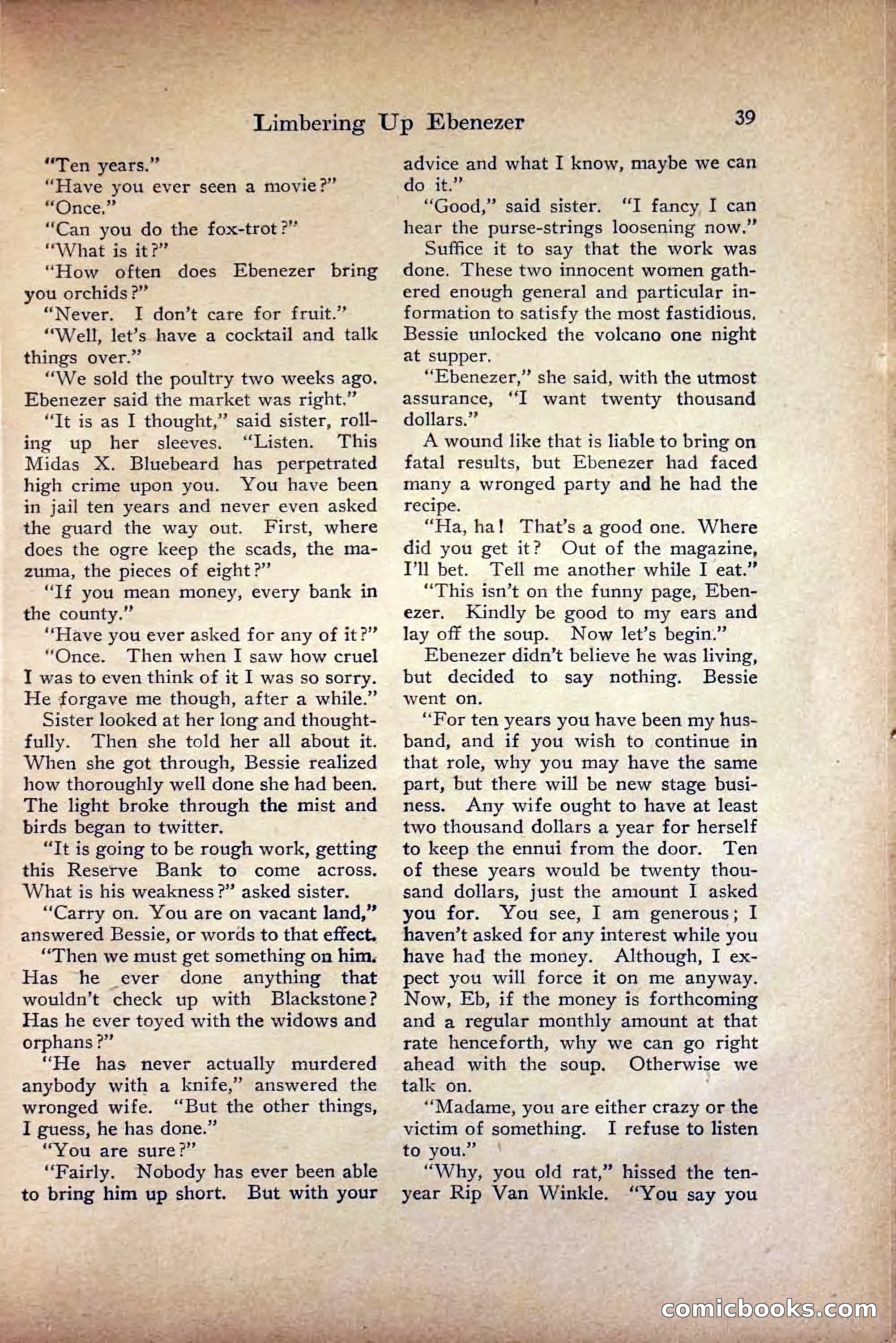 Saucy Stories, May 1919 — page 41 of 136