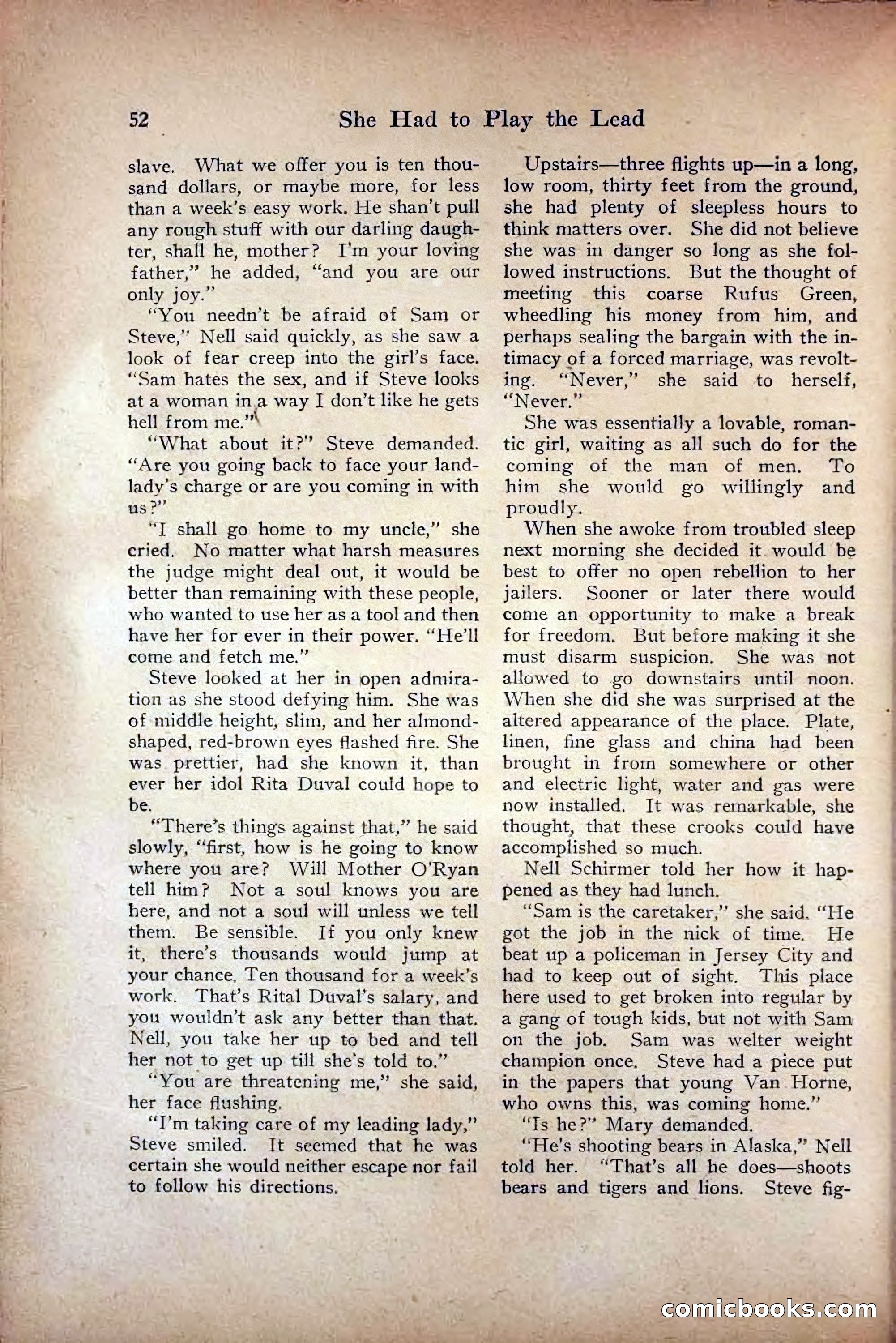 Saucy Stories, May 1919 — page 54 of 136
