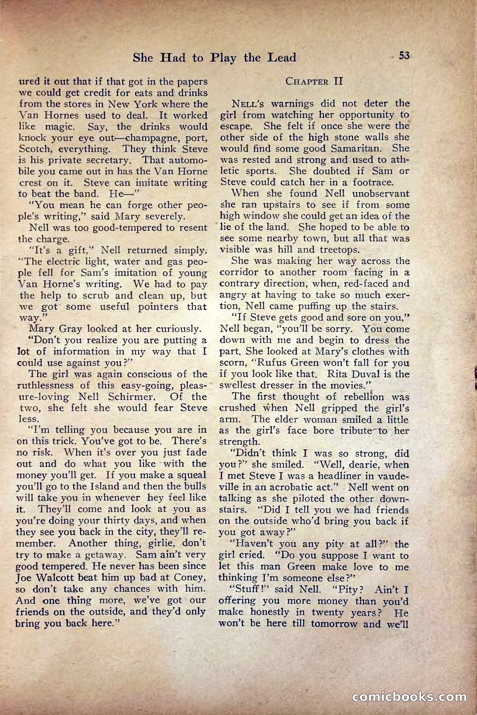 Saucy Stories, May 1919 — page 55 of 136