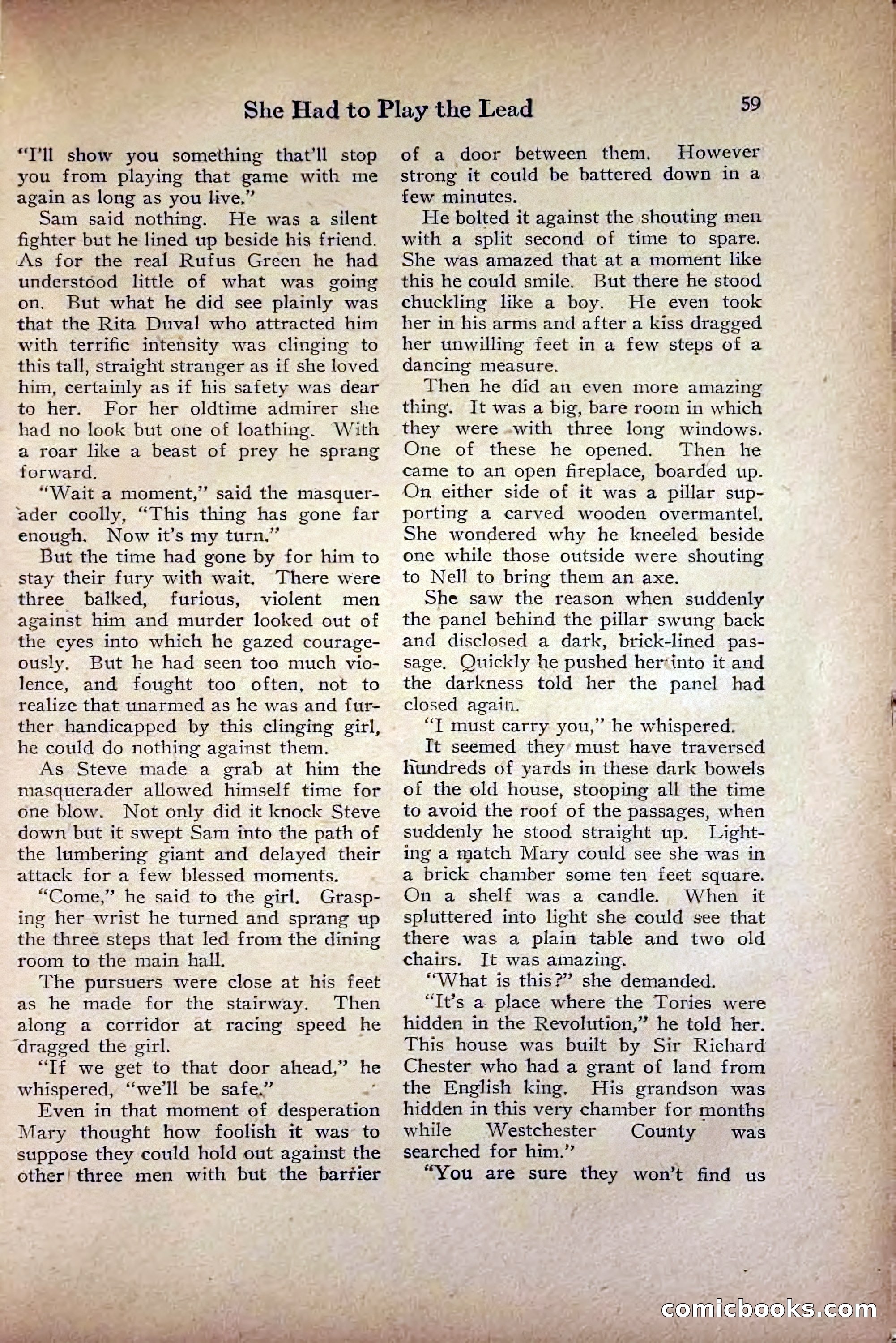 Saucy Stories, May 1919 — page 61 of 136