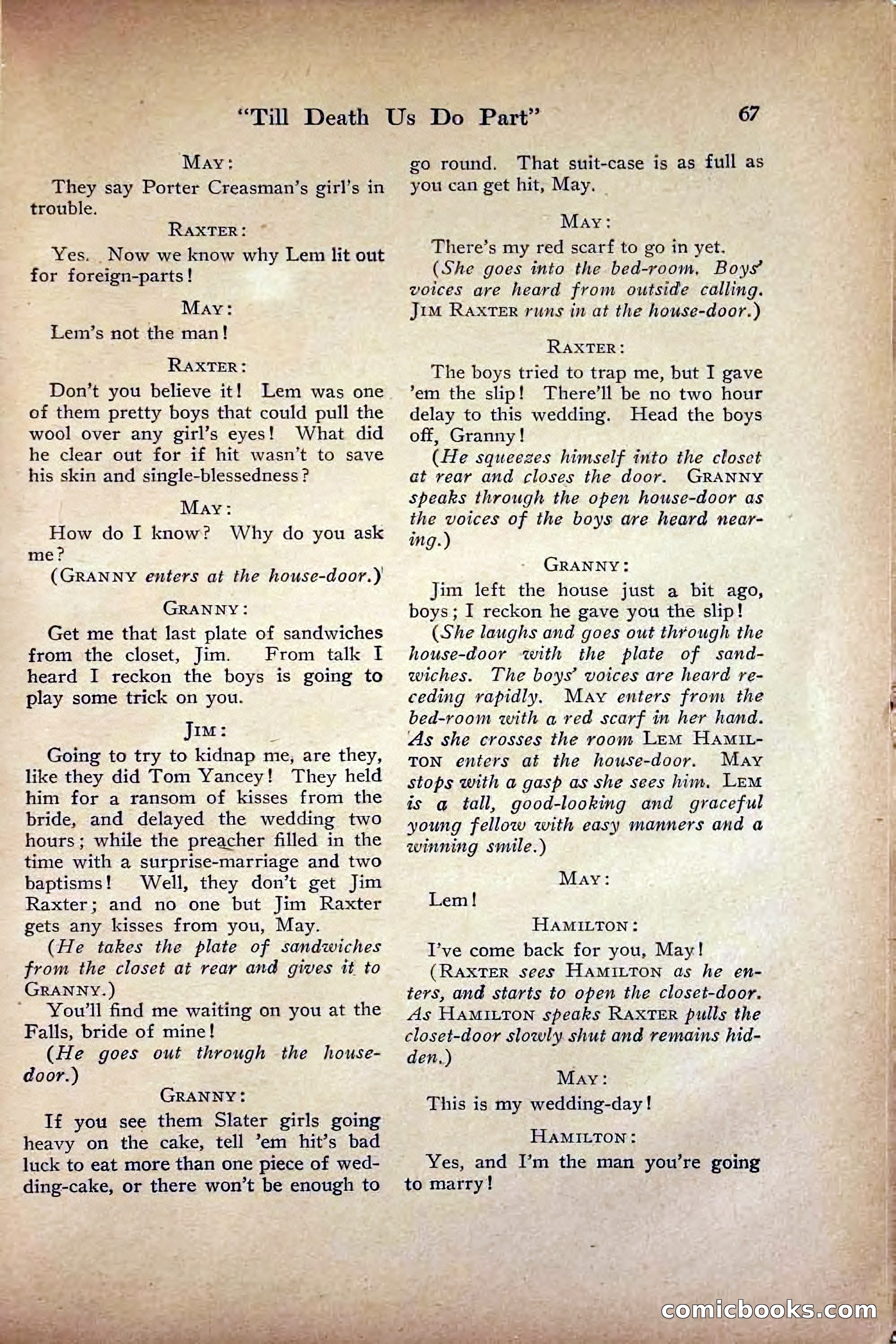 Saucy Stories, May 1919 — page 69 of 136
